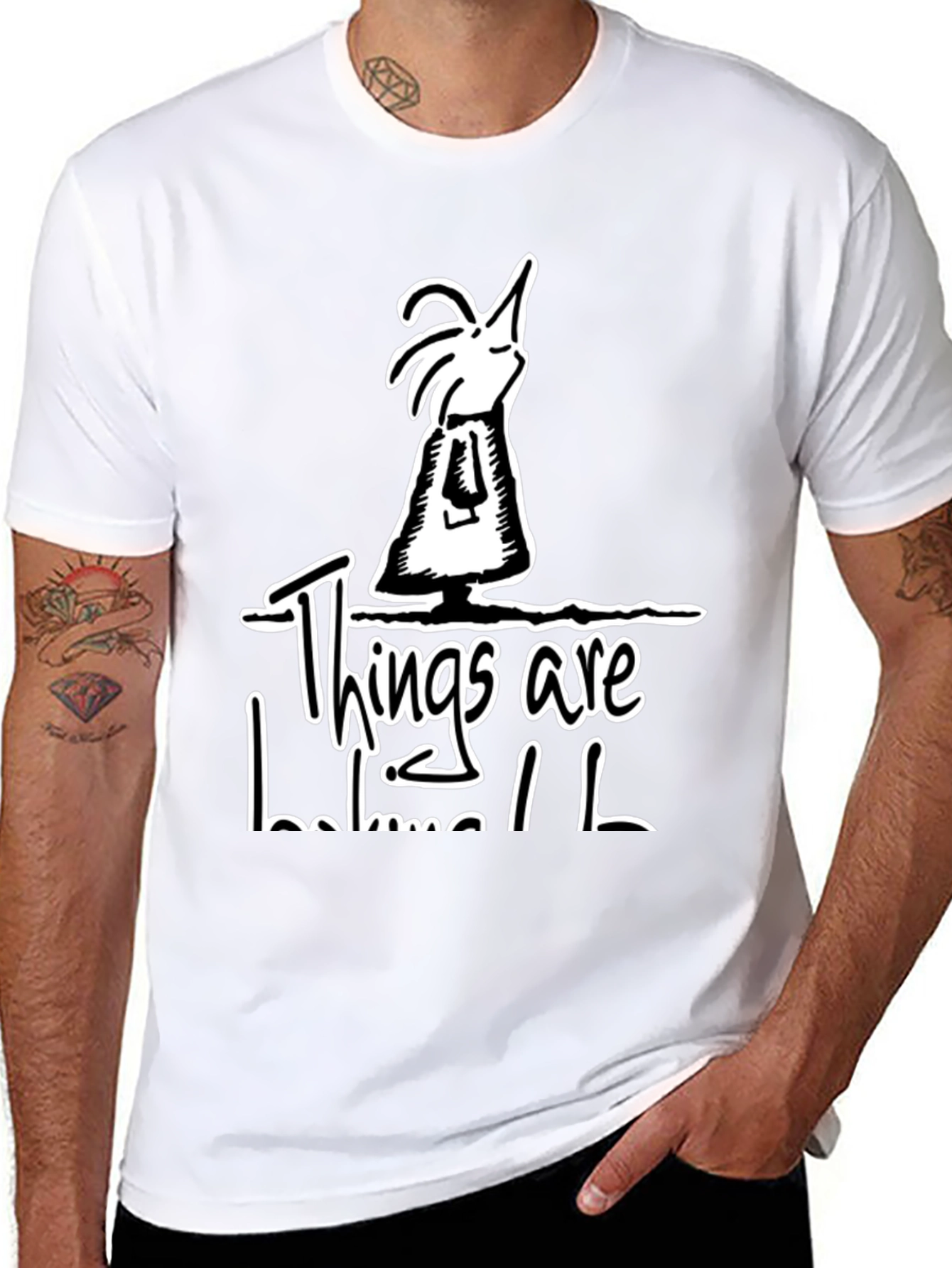 Things Are Looking Up Graphic Tee