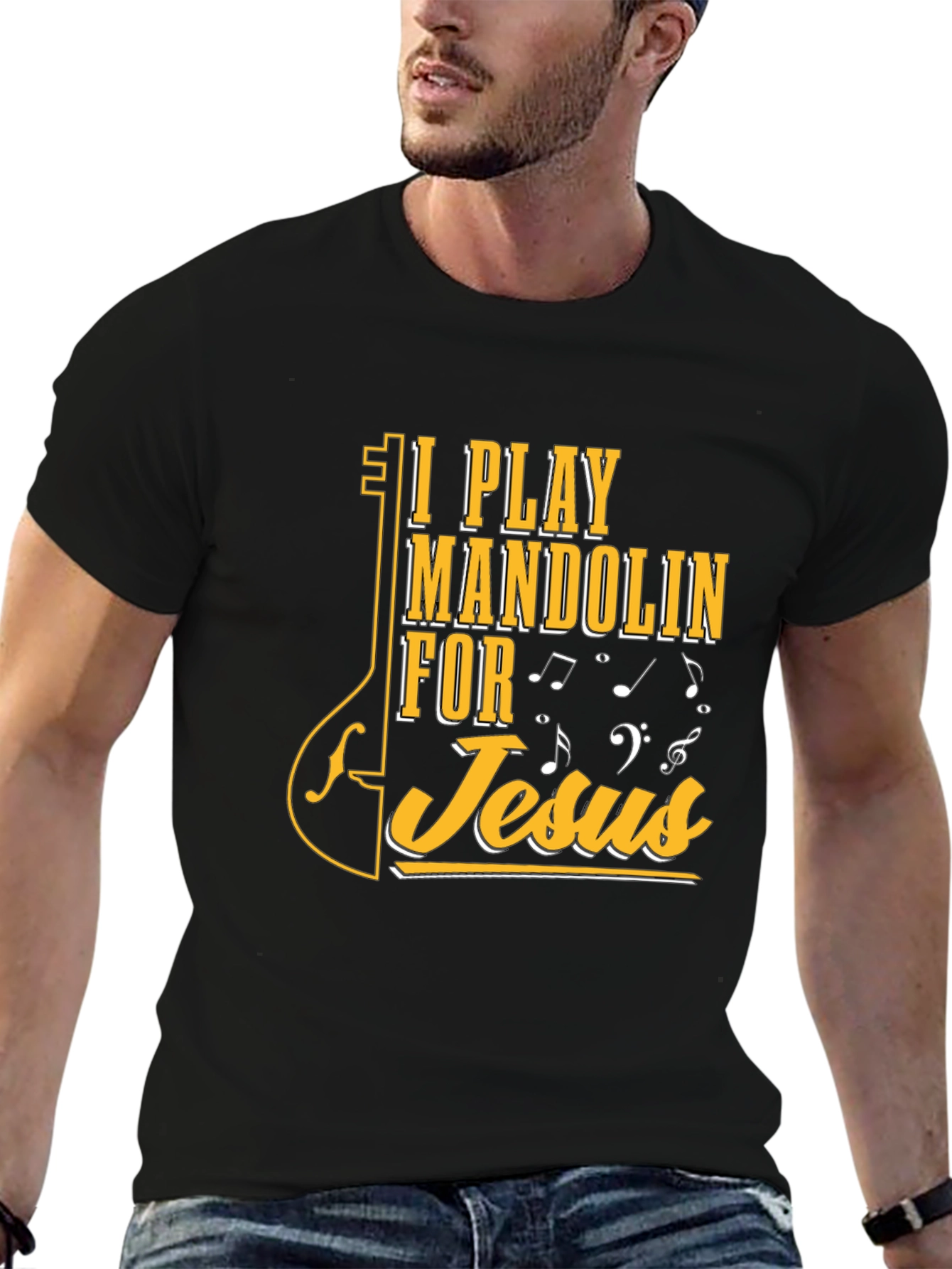 I Play Mandolin for Jesus T-Shirt