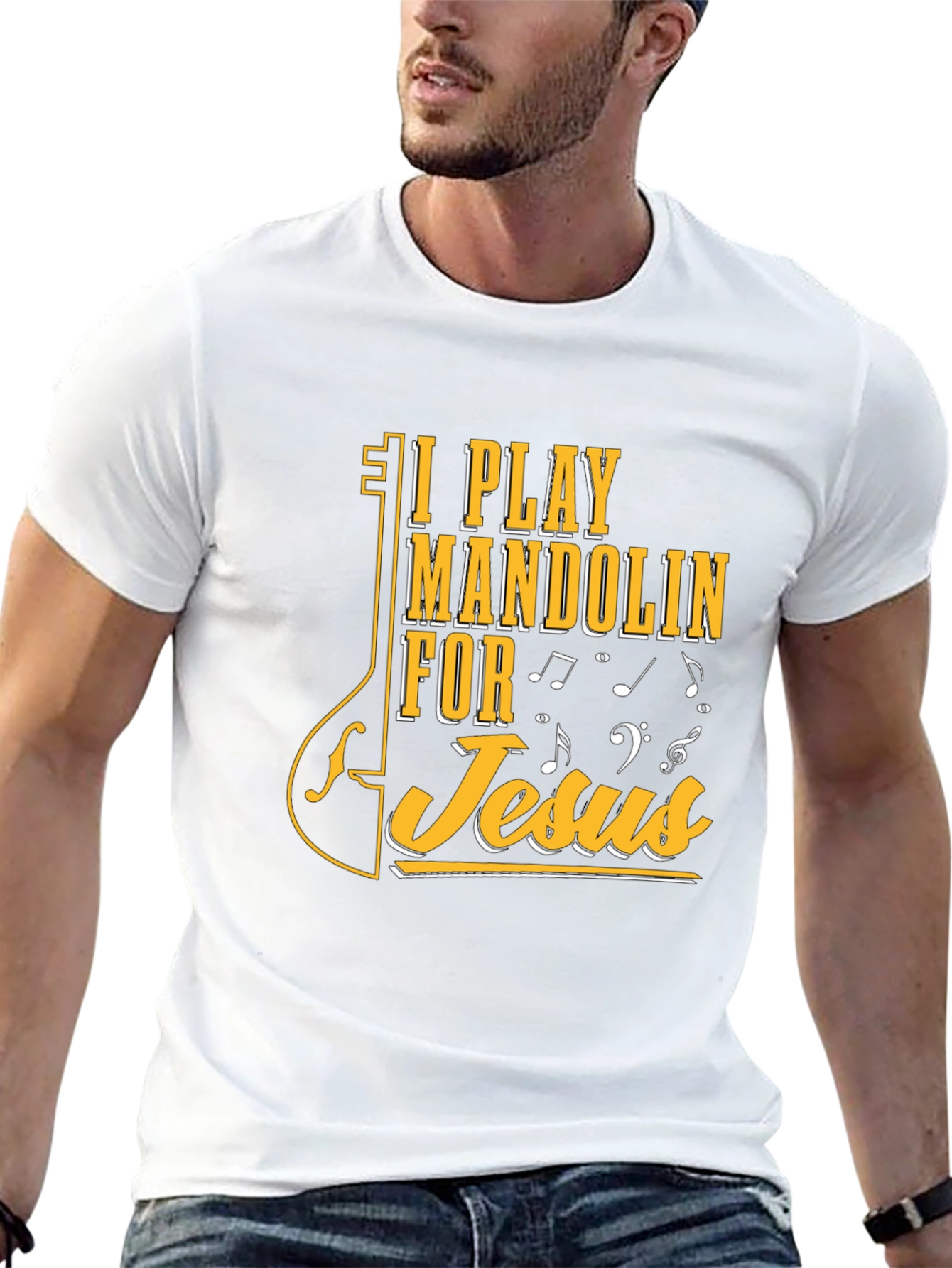 I Play Mandolin for Jesus T-Shirt