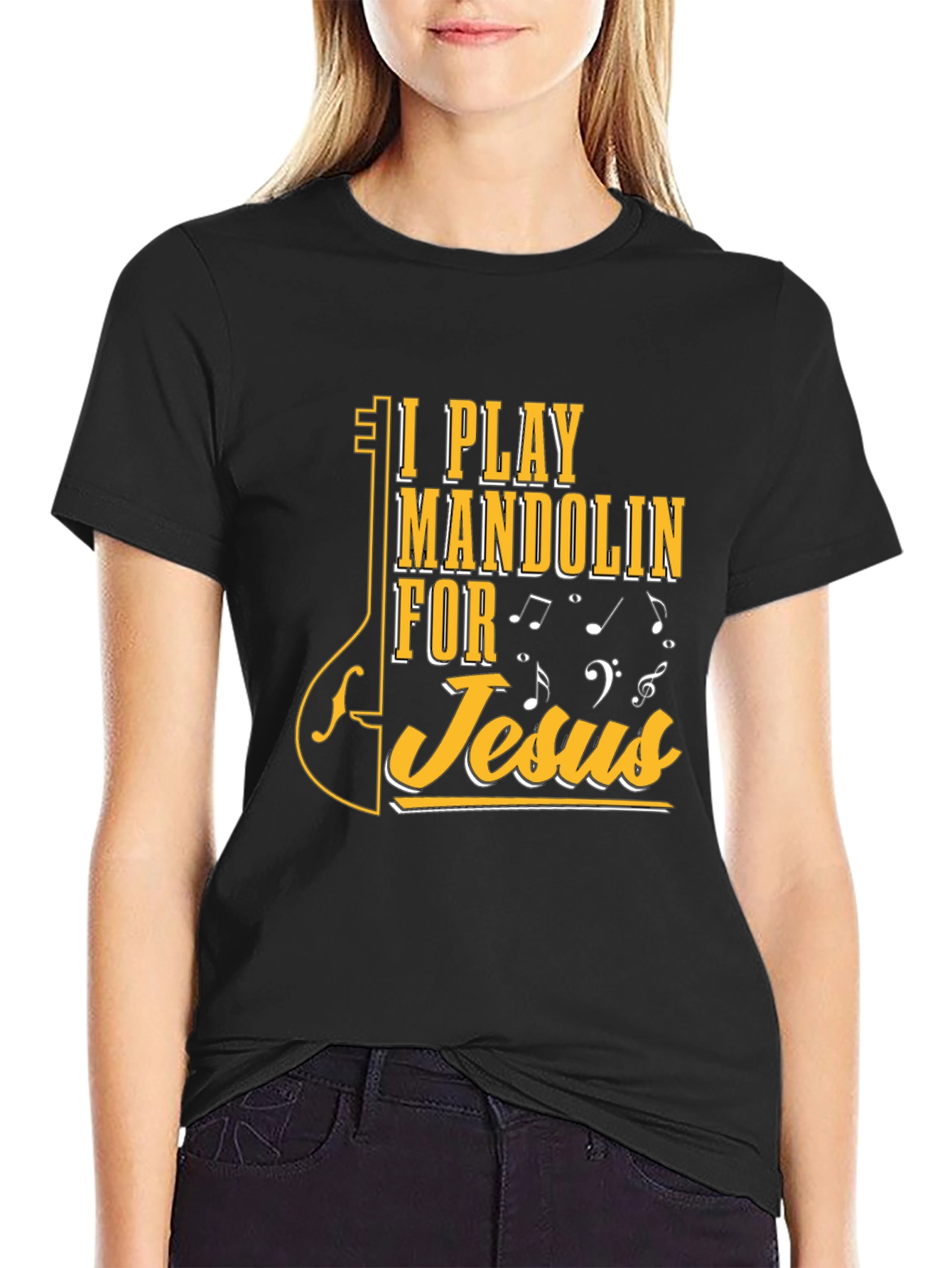 I Play Mandolin for Jesus T-Shirt