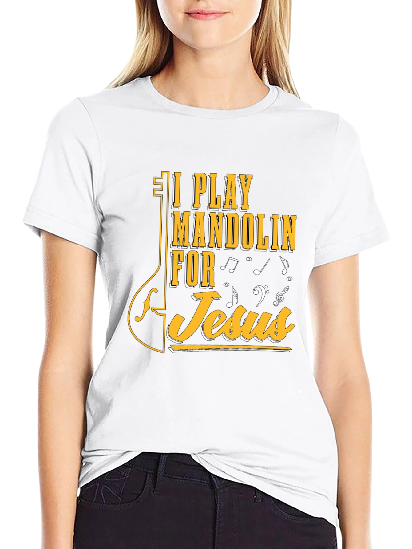 I Play Mandolin for Jesus T-Shirt