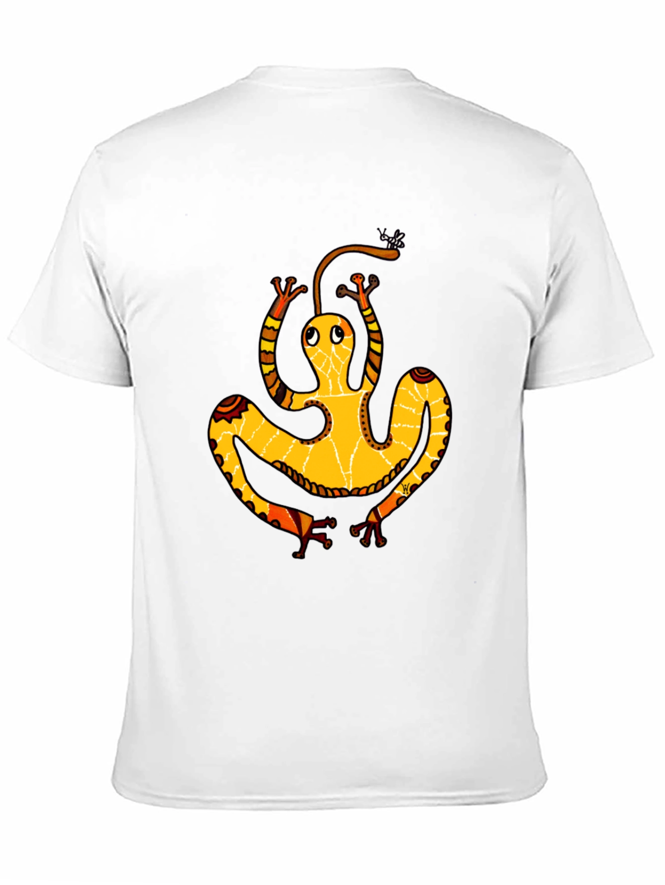 Funky Frog Graphic Black T-Shirt