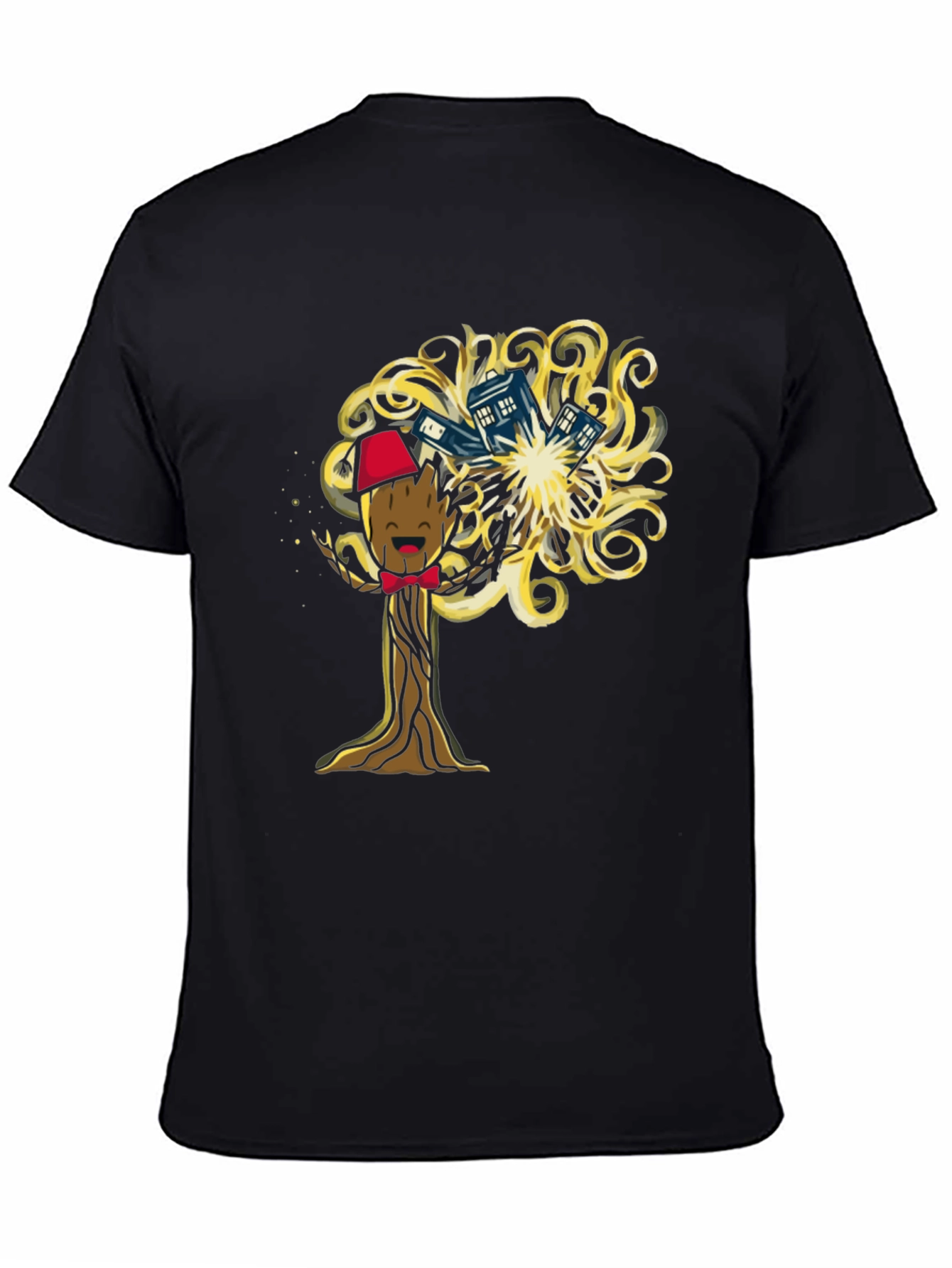 Dr Who Groot Mashup T-Shirt