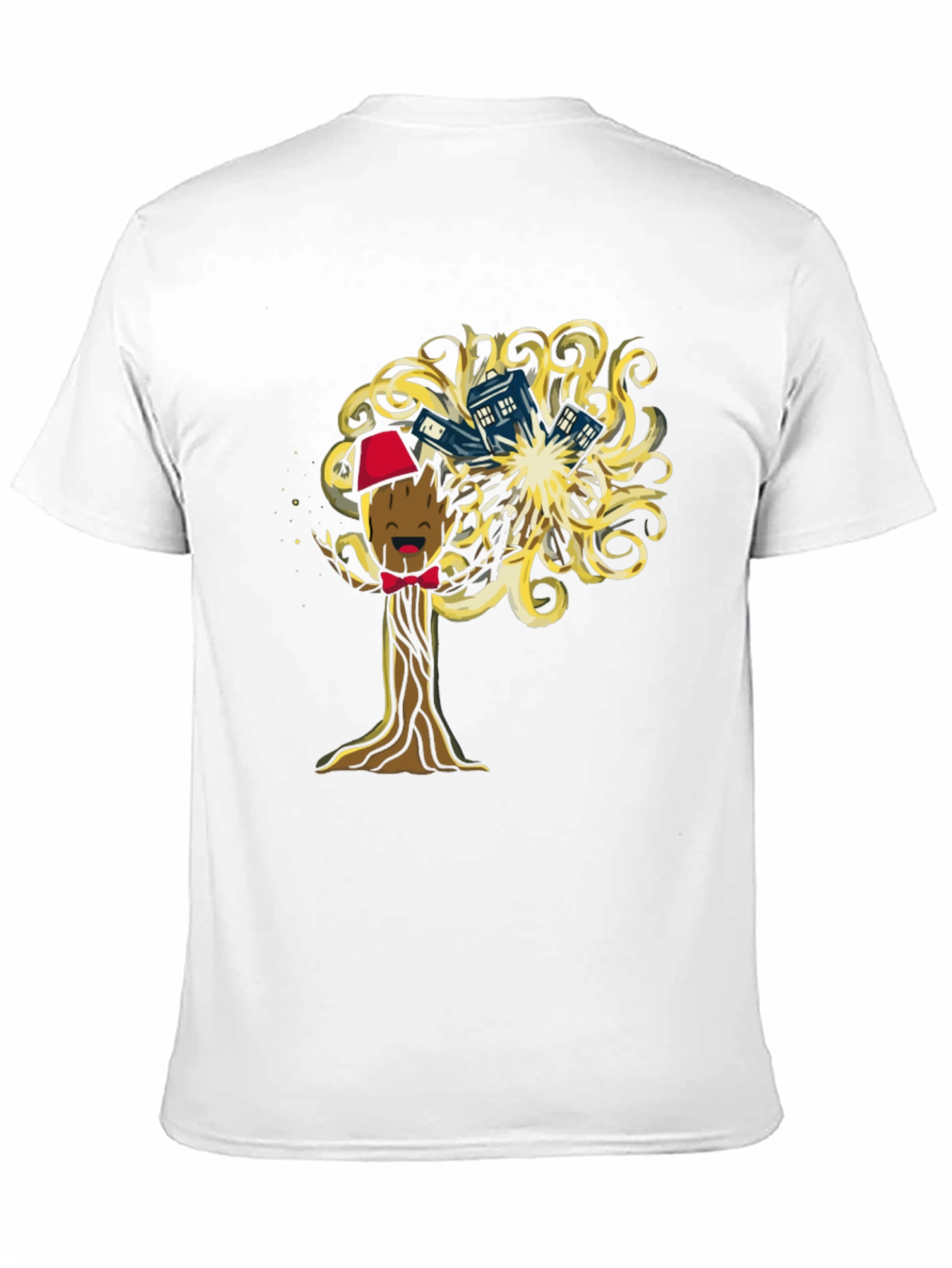 Dr Who Groot Mashup T-Shirt
