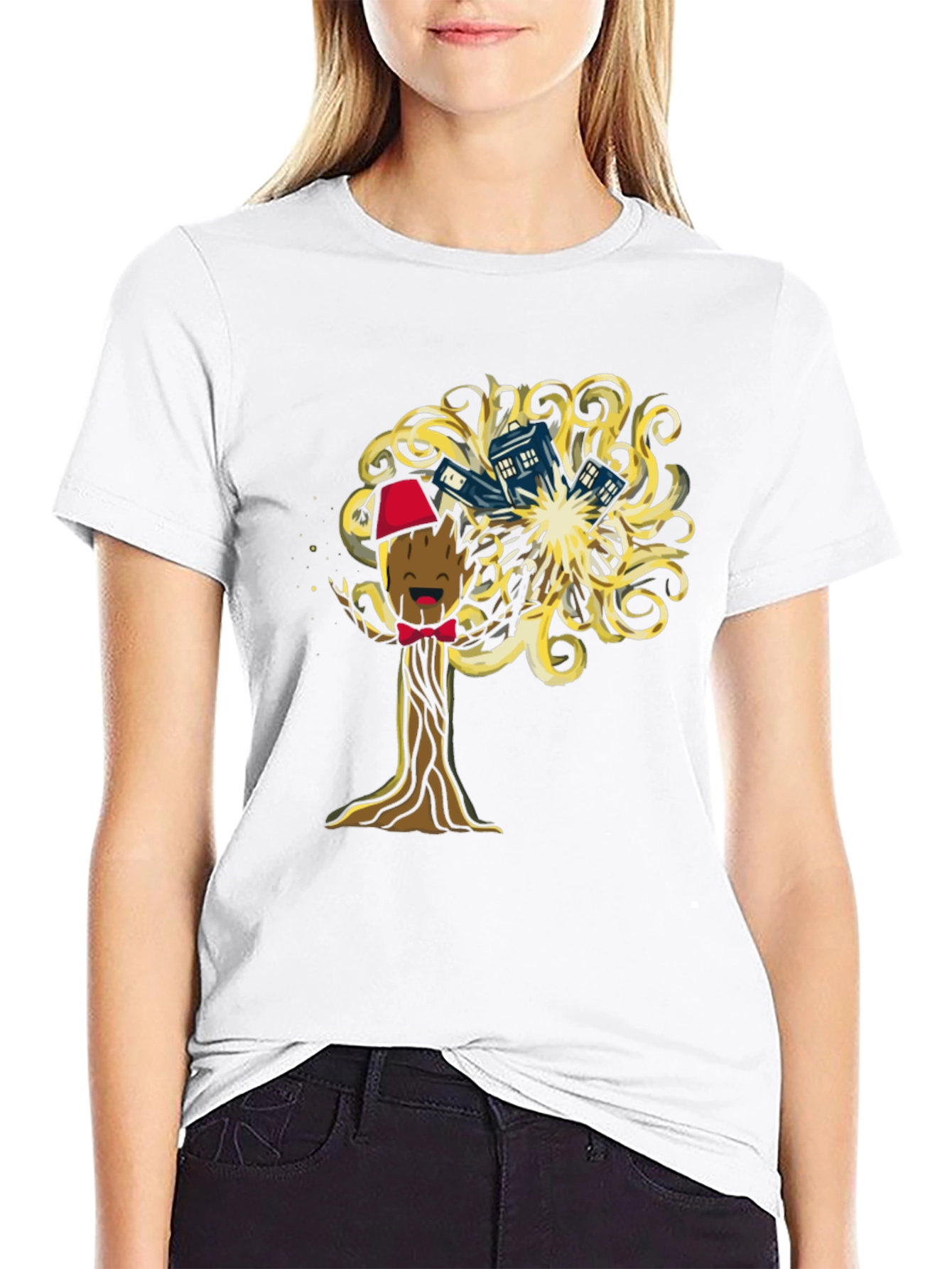 Dr Who Groot Mashup T-Shirt