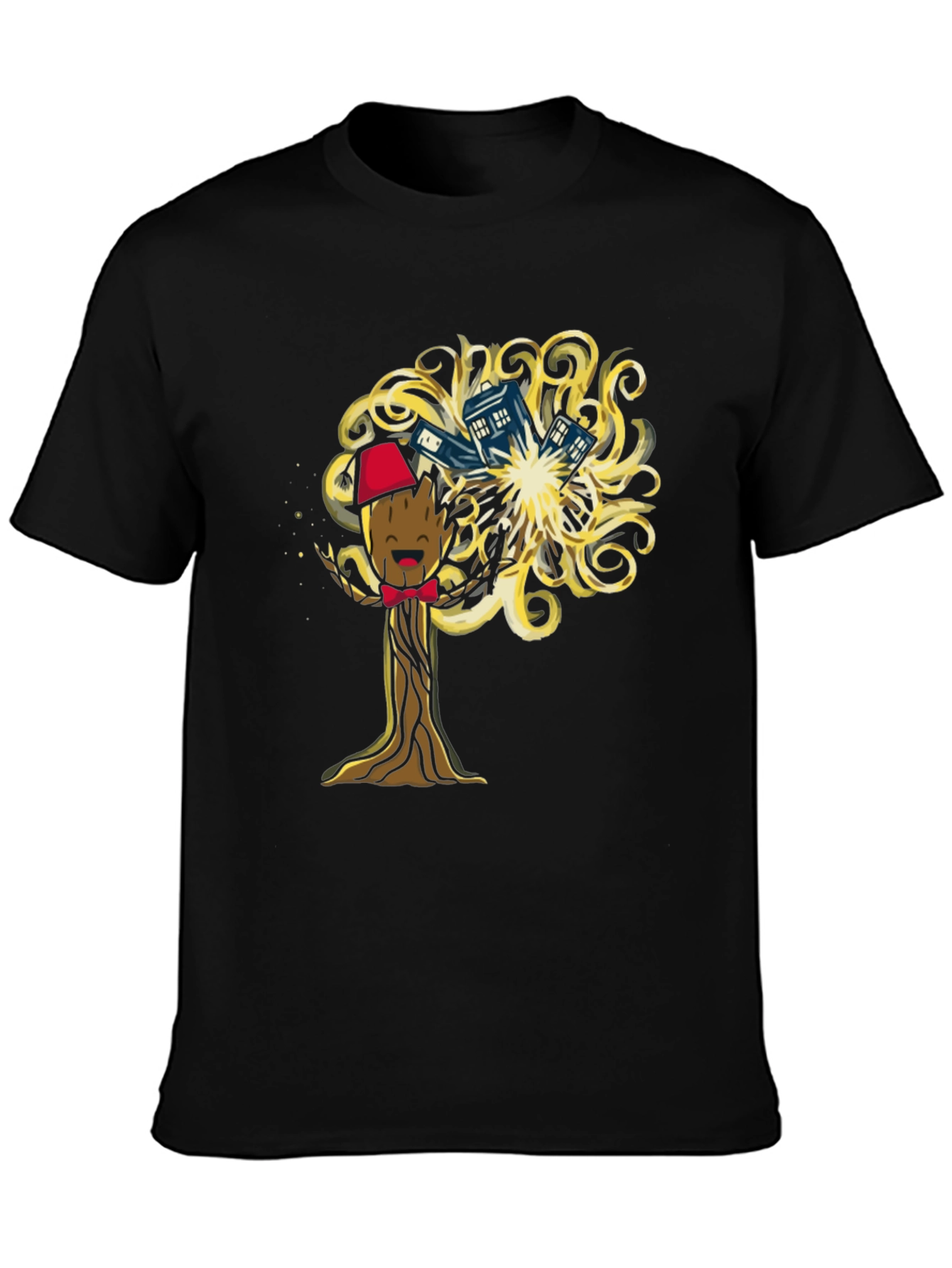 Dr Who Groot Mashup T-Shirt