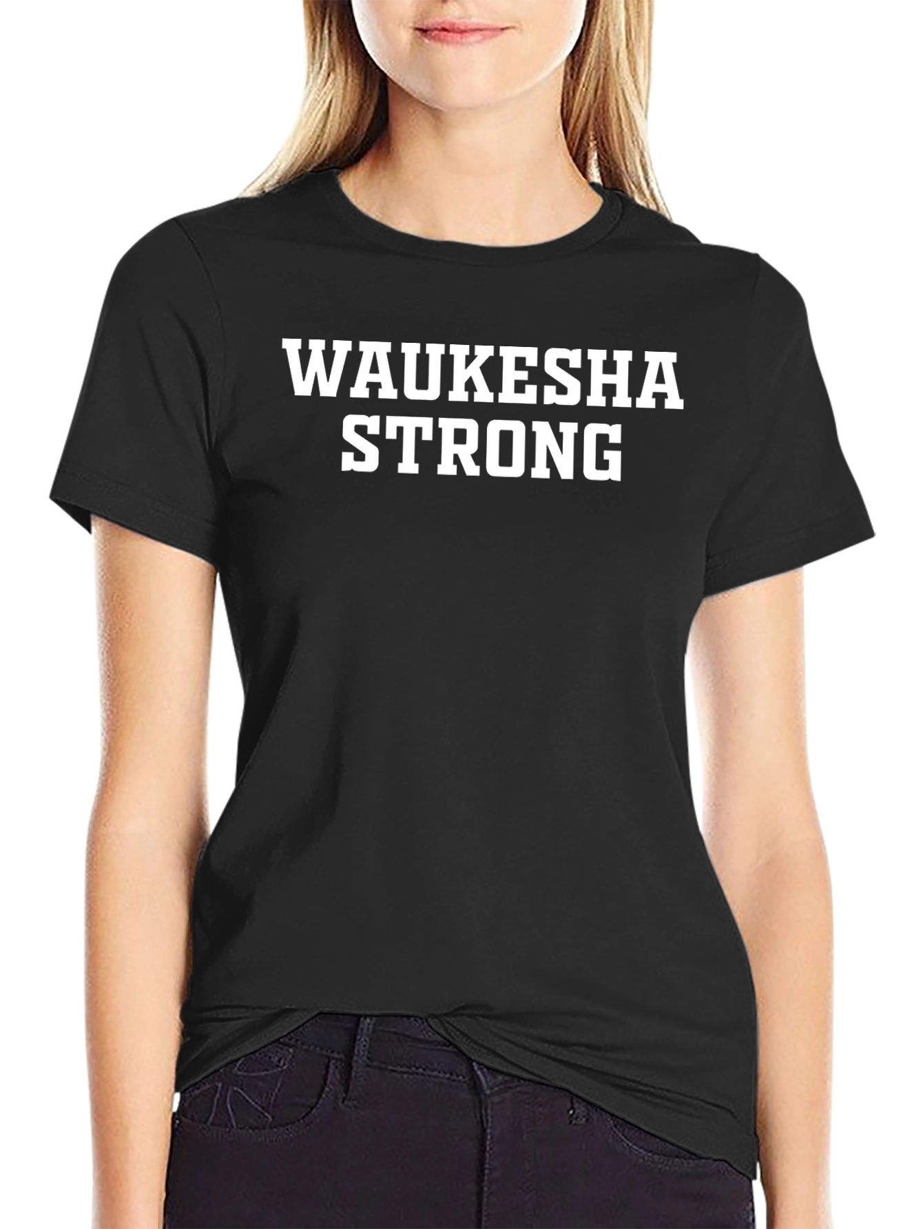 Waukesha Strong Graphic Tee - Black