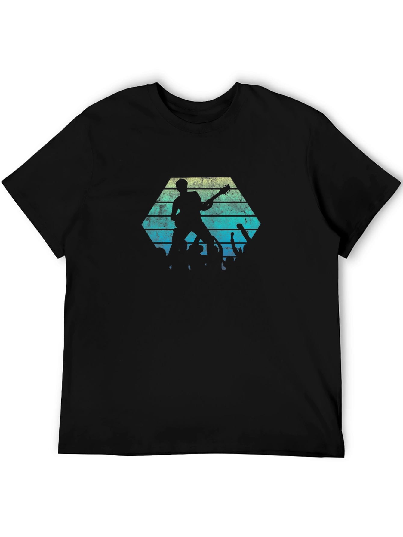 Retro Rock Concert Graphic T-Shirt