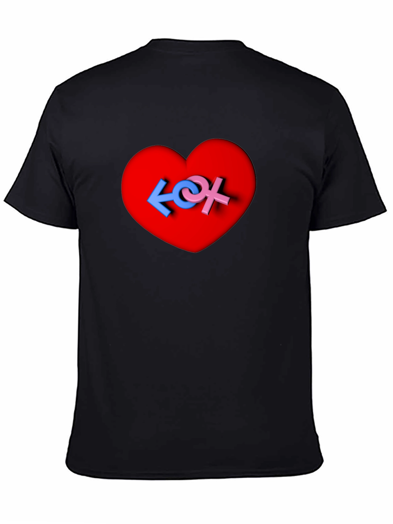 Love Symbol Heart Graphic Tee
