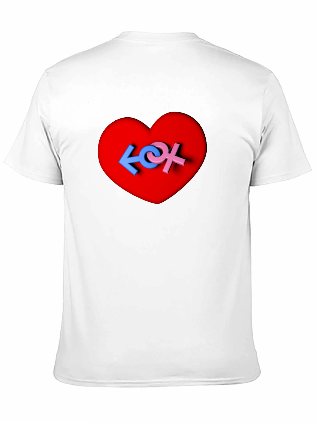Love Symbol Heart Graphic Tee