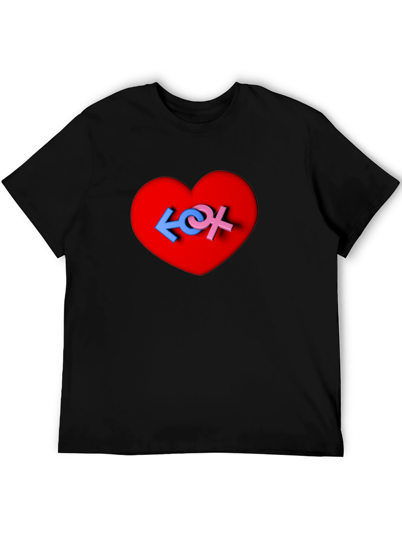 Love Symbol Heart Graphic Tee
