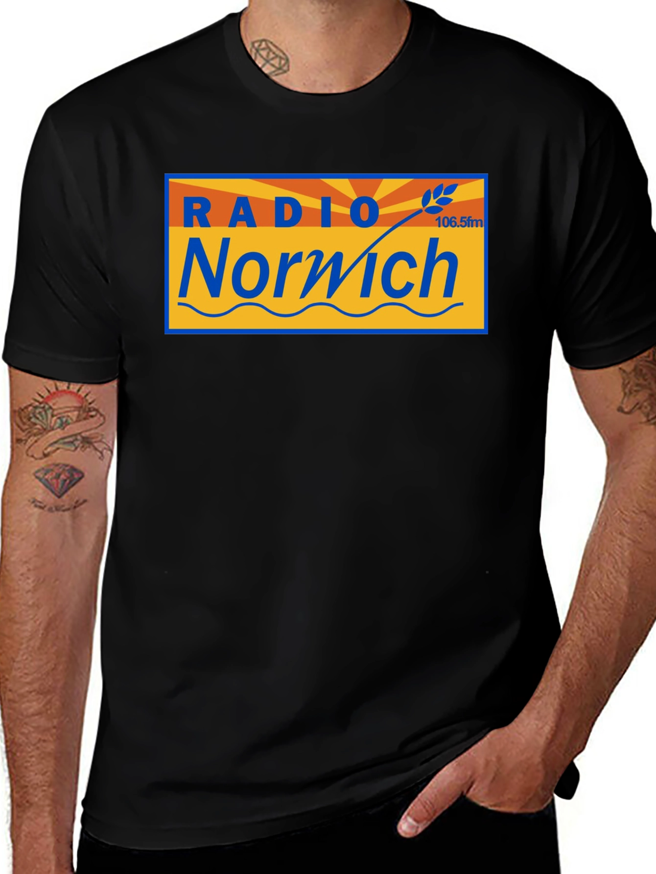 Radio Norwich T-Shirt - Classic Design