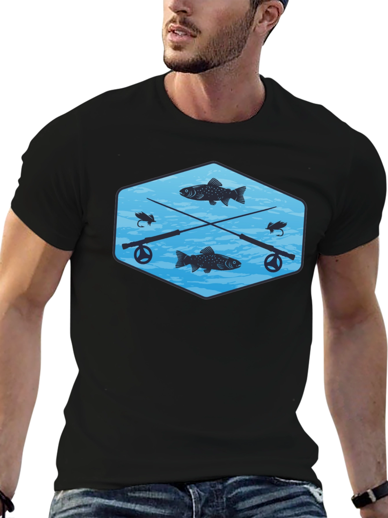 Fishing T-Shirt - Anglers Graphic Tee
