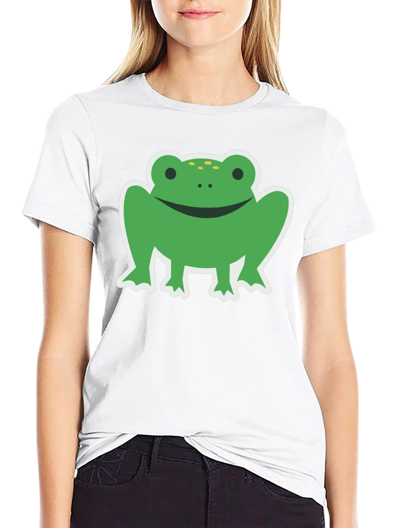 Frog Graphic Black T-Shirt - Casual Wear