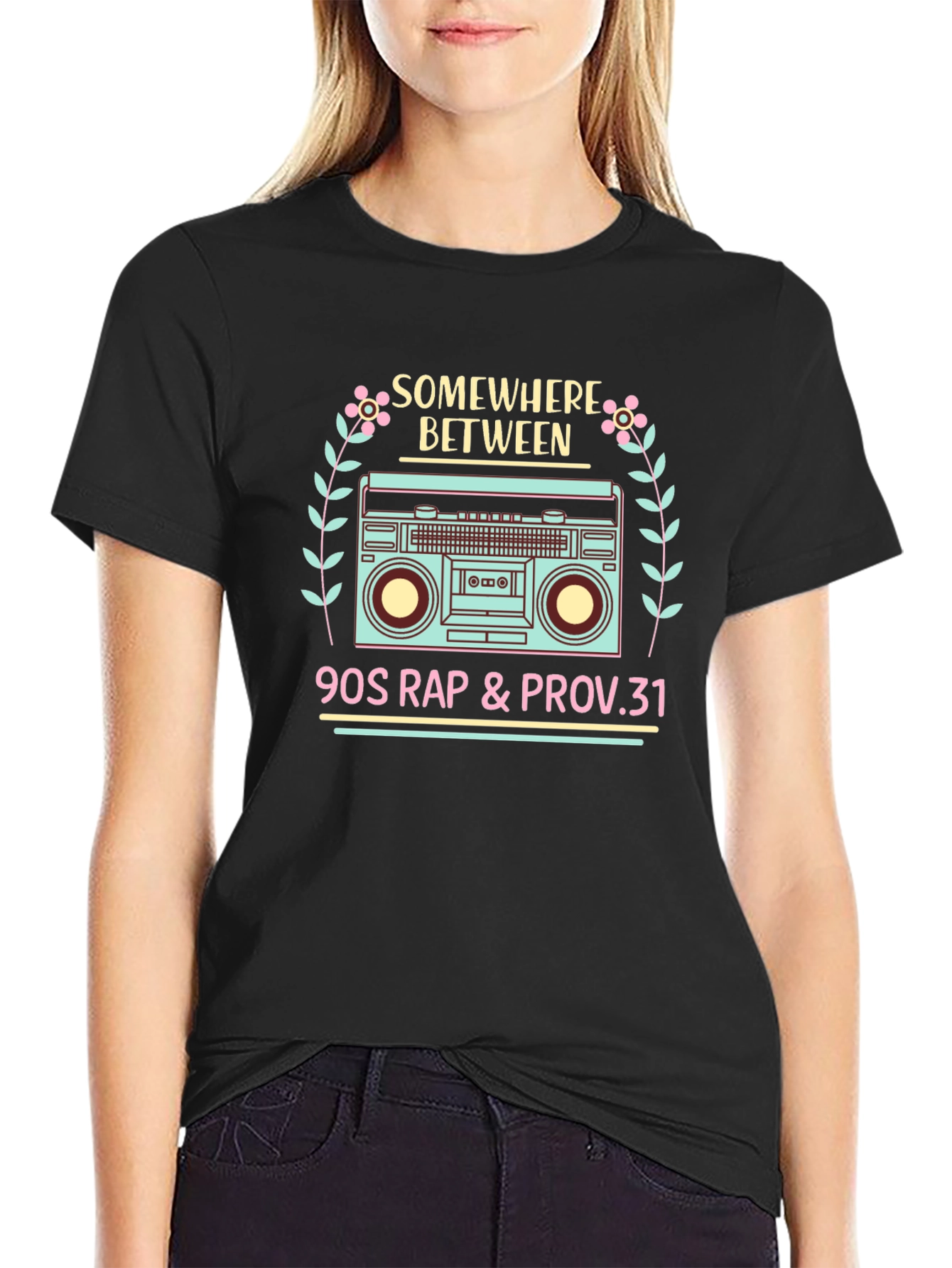 90s Rap & Proverbs 31 Graphic Tee