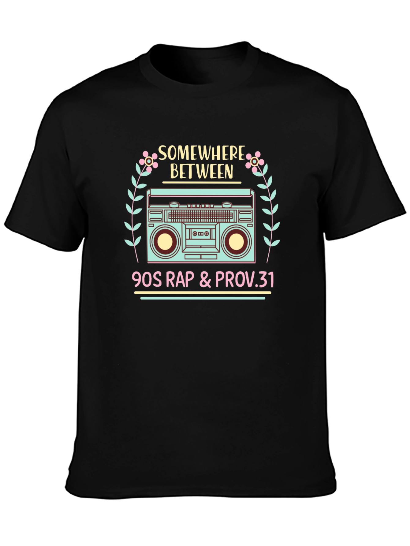 90s Rap & Proverbs 31 Graphic Tee