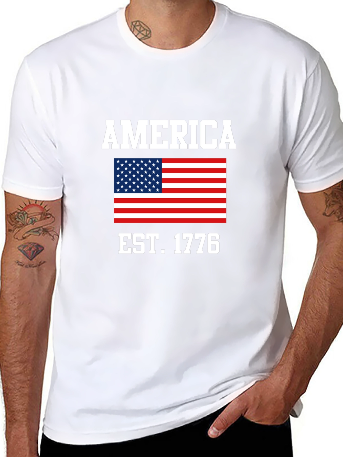 America Est. 1776 Patriotic T-Shirt