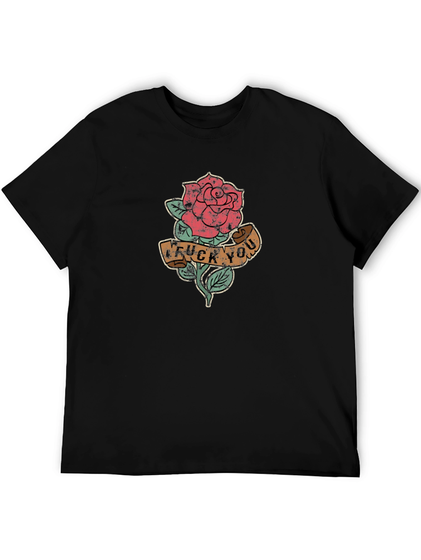 Rose Tattoo Graphic T-Shirt
