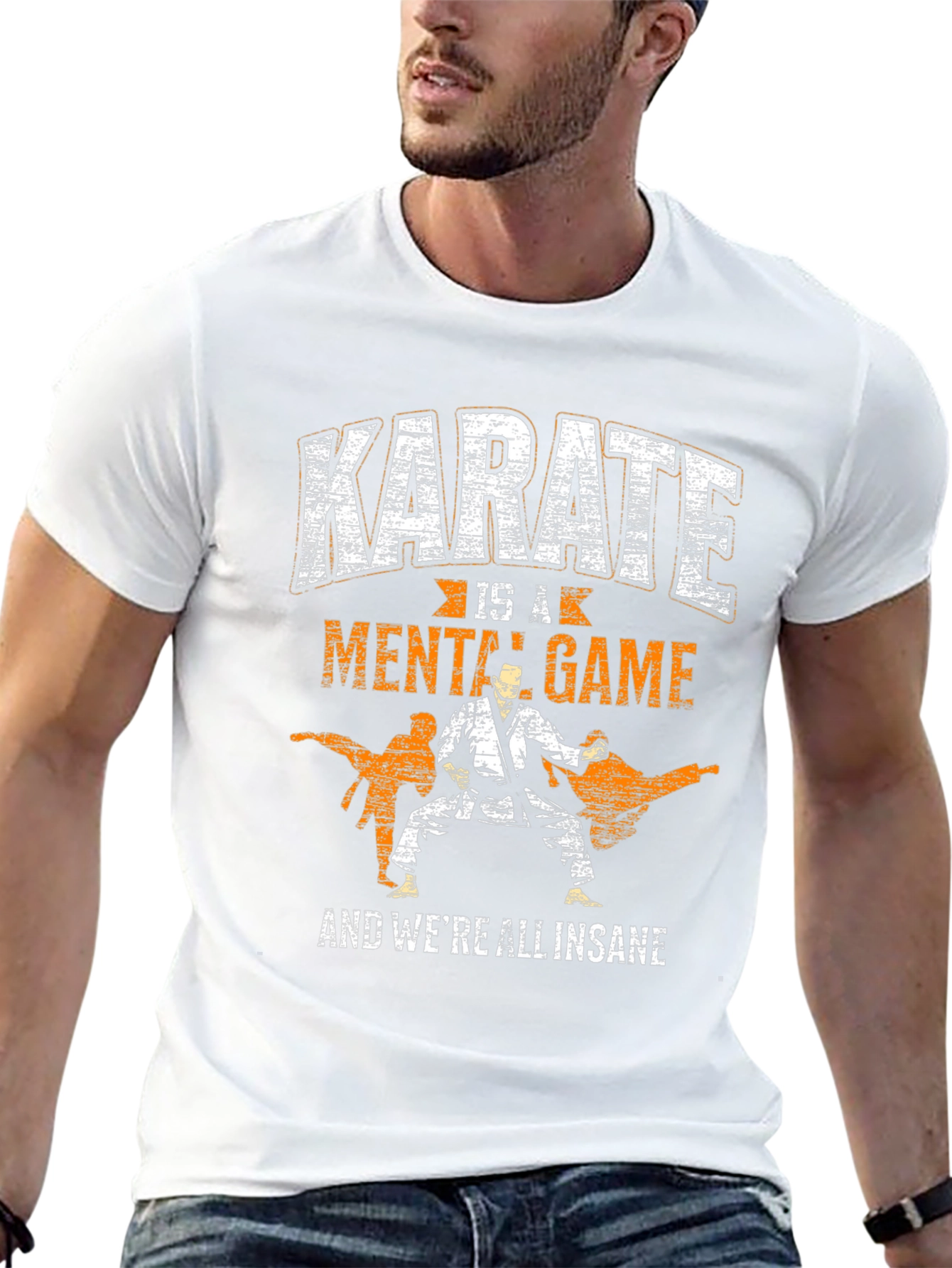 Karate is a Mental Game Graphic Tee