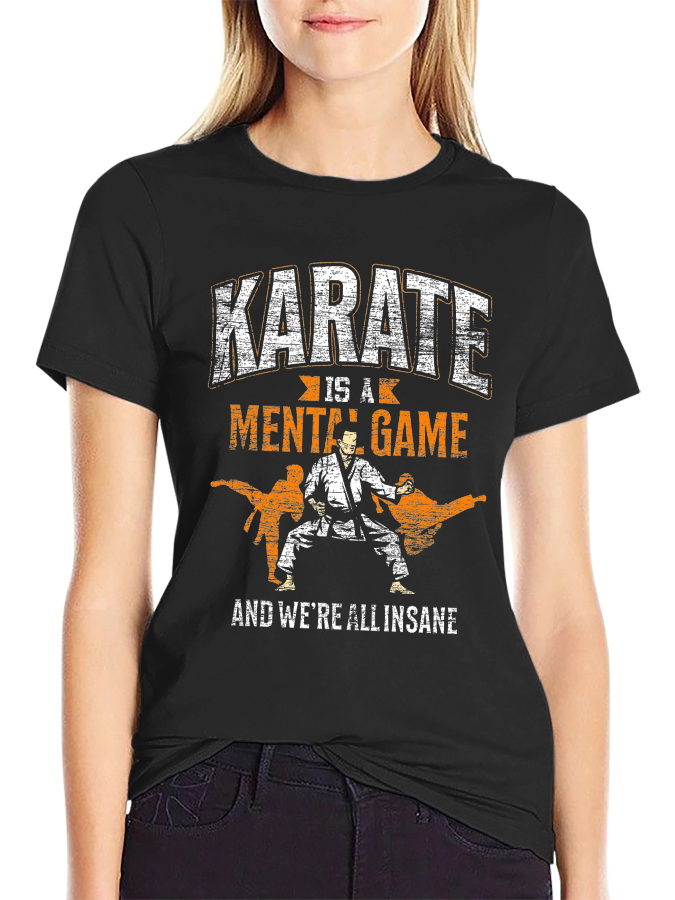 Karate is a Mental Game Graphic Tee