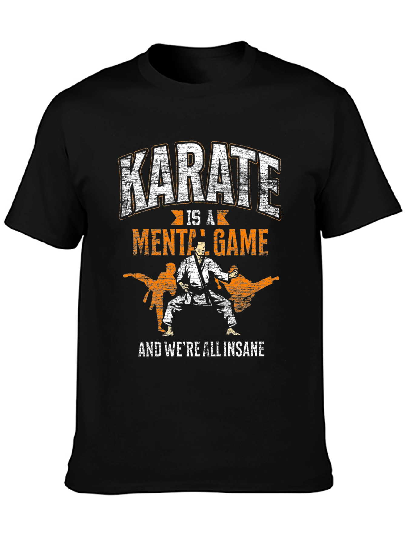 Karate is a Mental Game Graphic Tee
