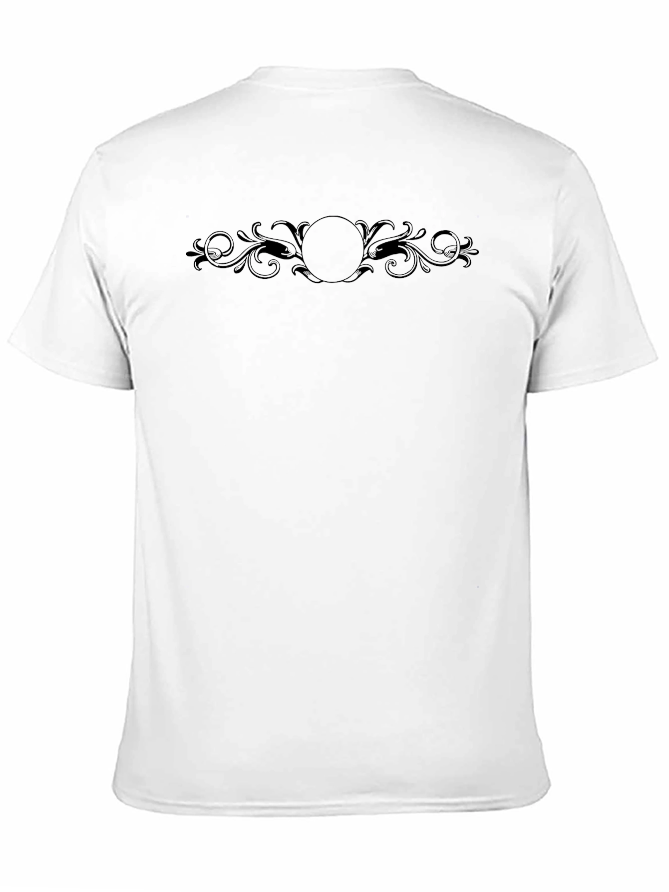 Elegant Black Graphic Tee