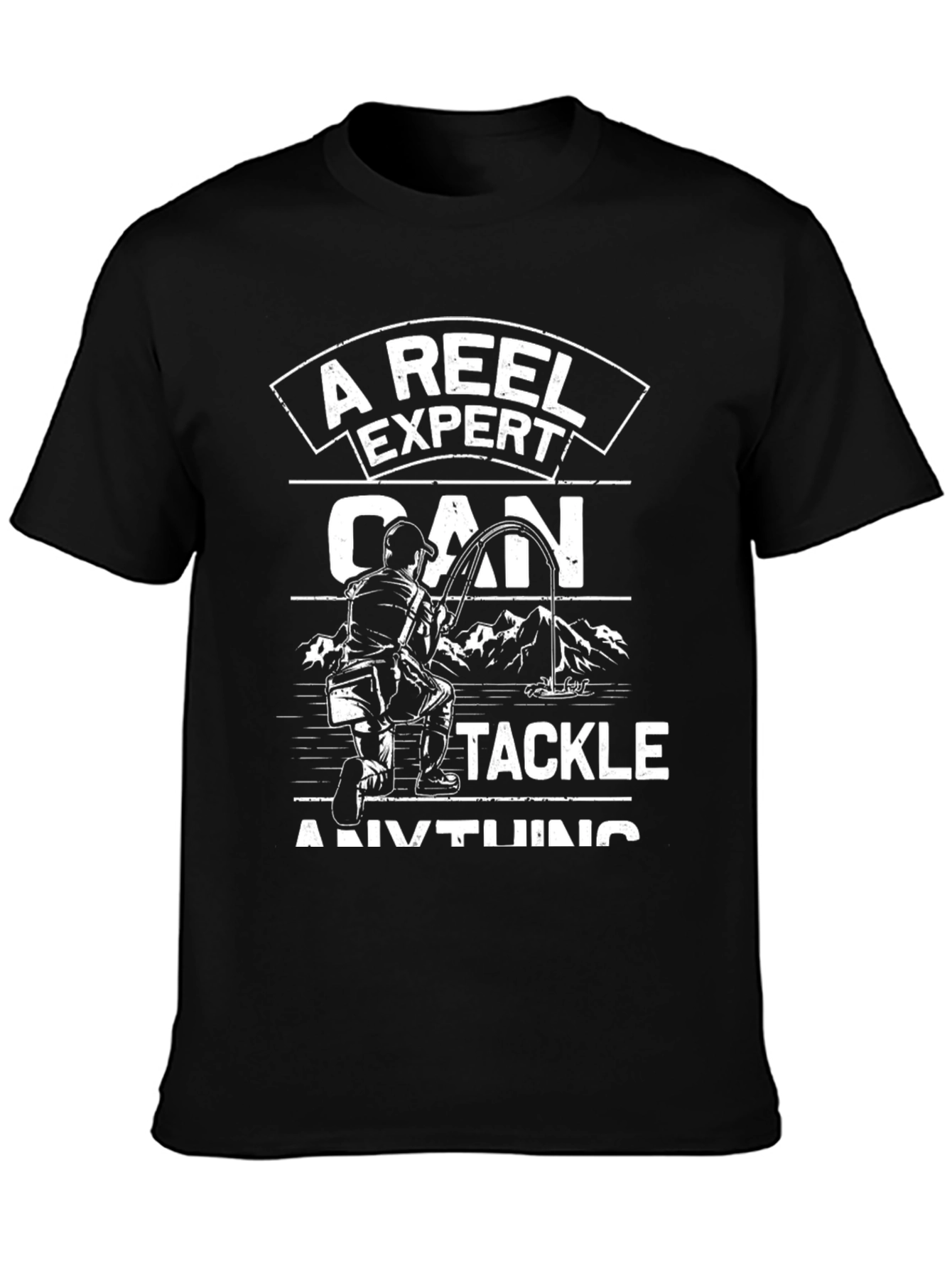 A Reel Expert T-Shirt Fishing Humor Tee