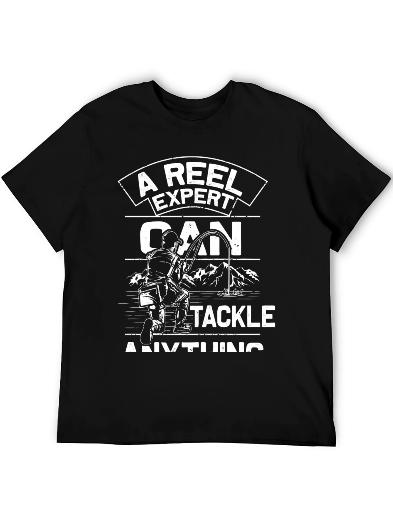 A Reel Expert T-Shirt Fishing Humor Tee