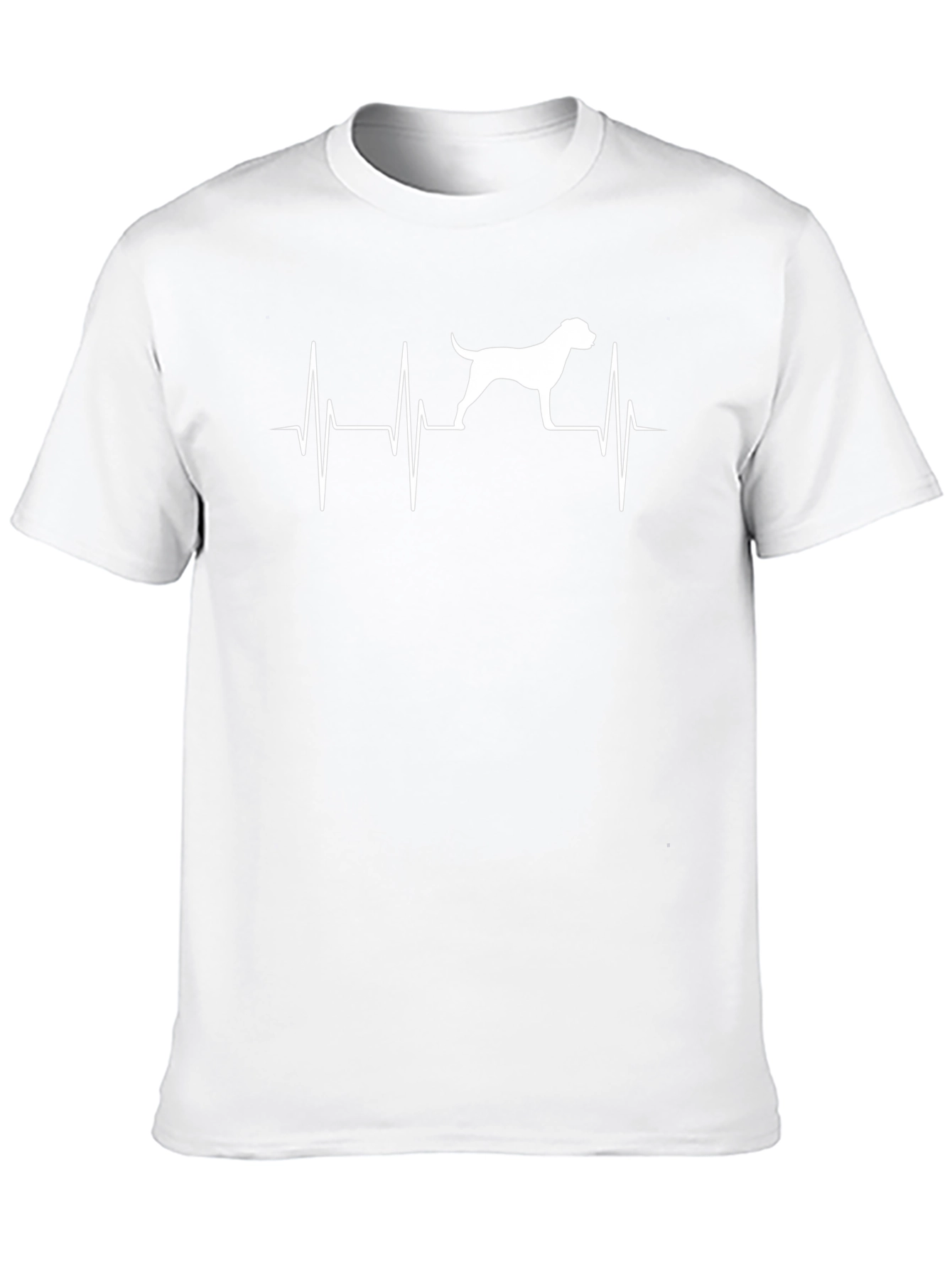 Dog Heartbeat T-Shirt - Unique Graphic Tee