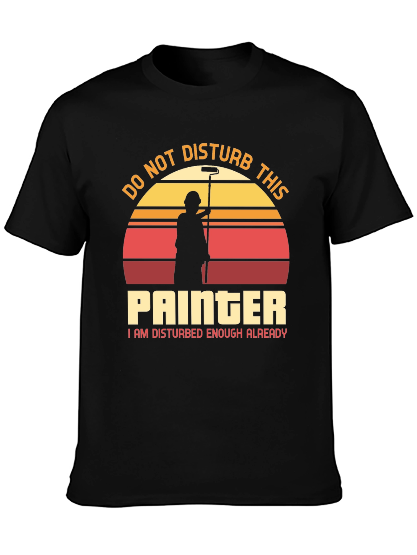 Do Not Disturb Painter Graphic T-Shirt