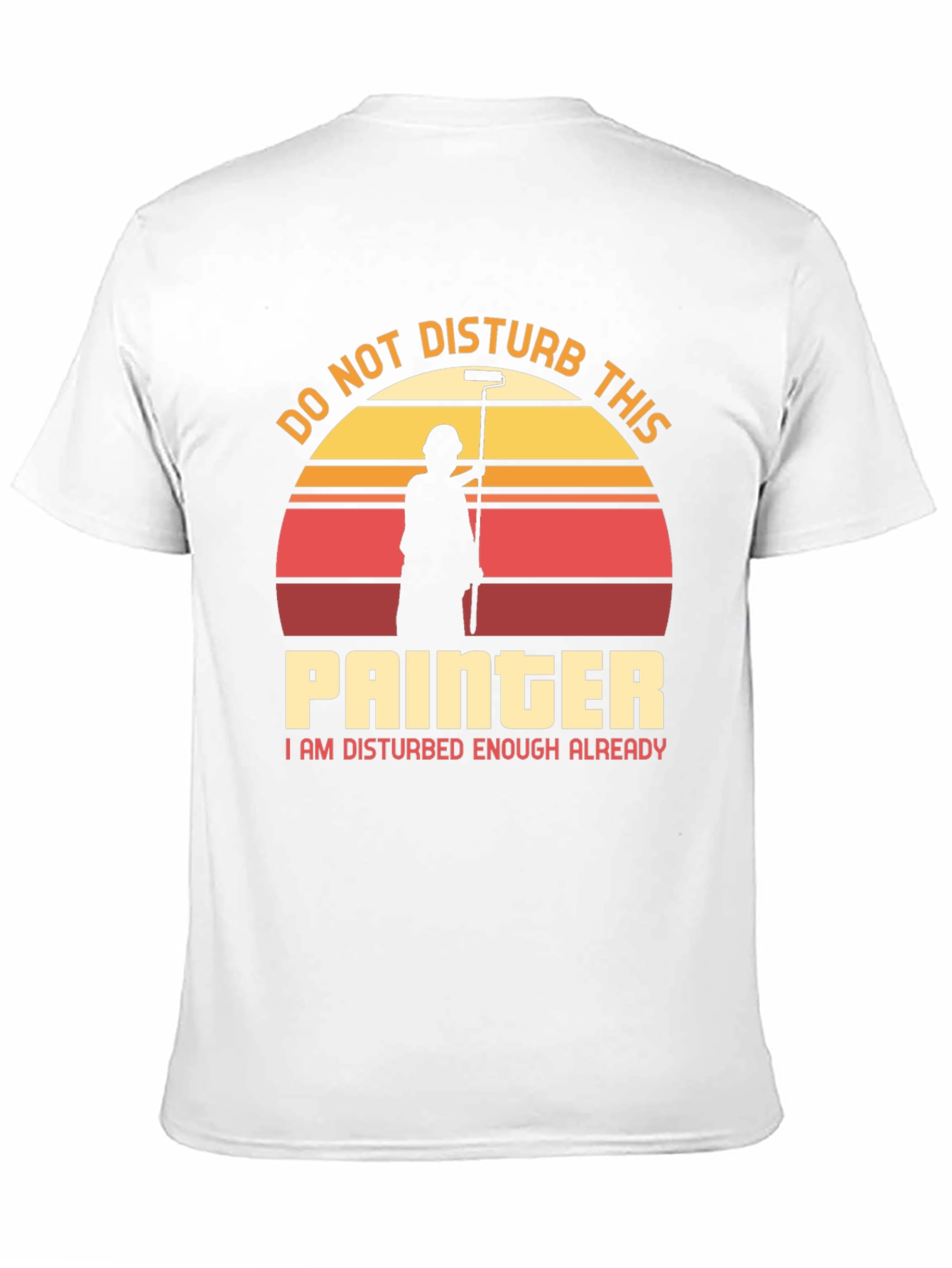 Do Not Disturb Painter Graphic T-Shirt