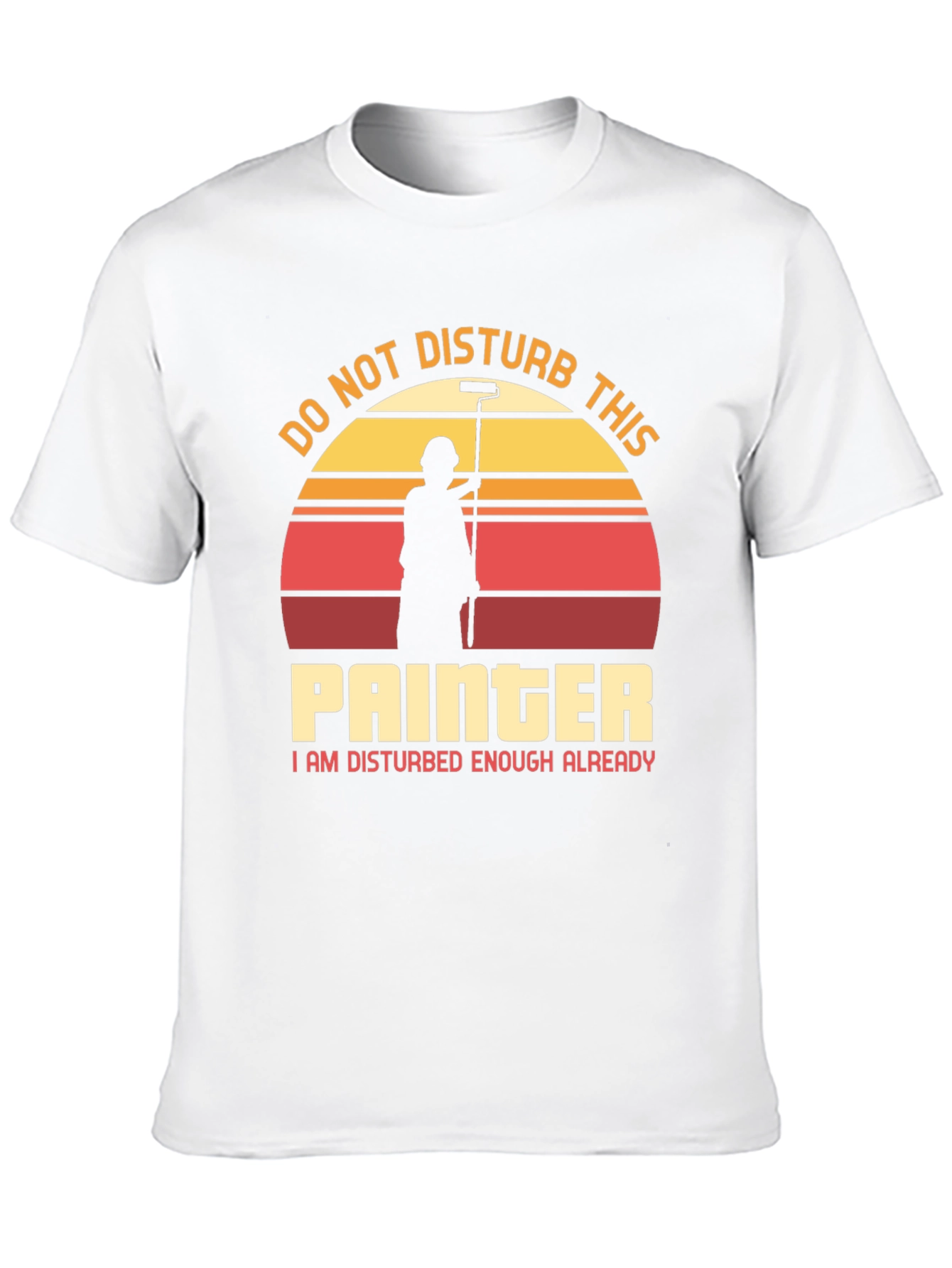 Do Not Disturb Painter Graphic T-Shirt