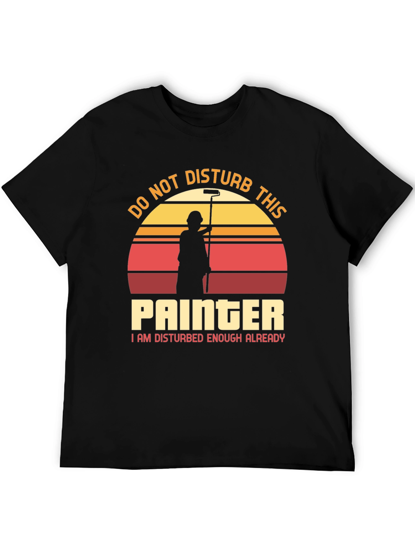 Do Not Disturb Painter Graphic T-Shirt