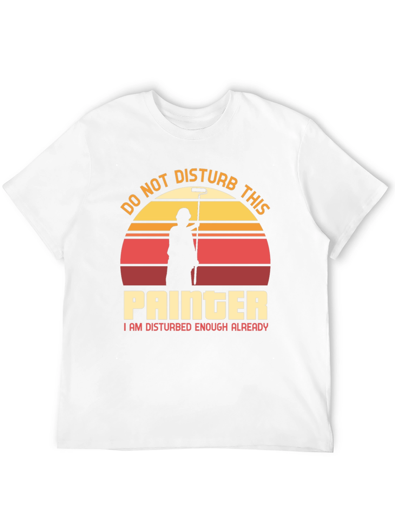 Do Not Disturb Painter Graphic T-Shirt