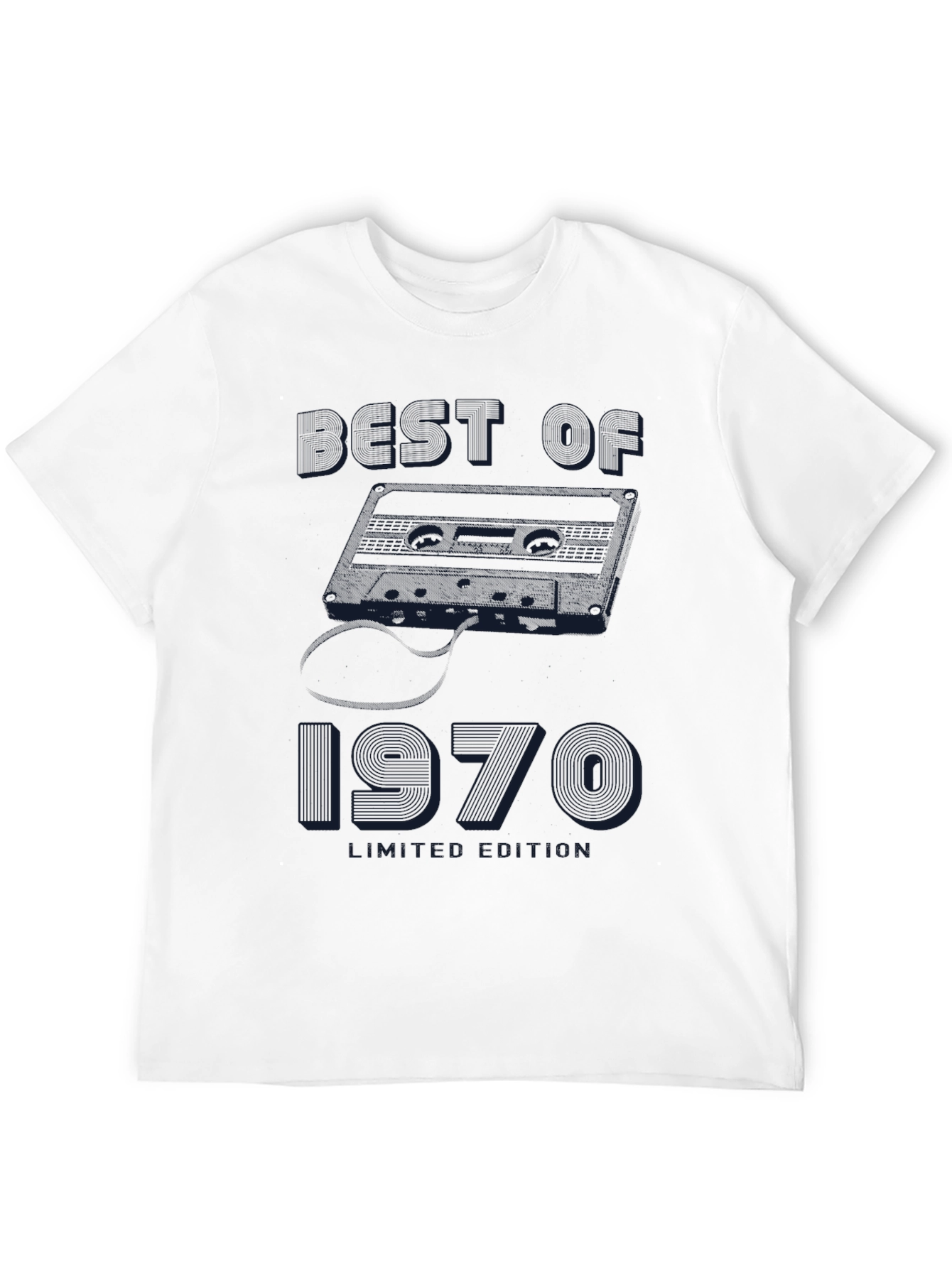 Best Of 1970 Limited Edition Cassette Tape T-Shirt