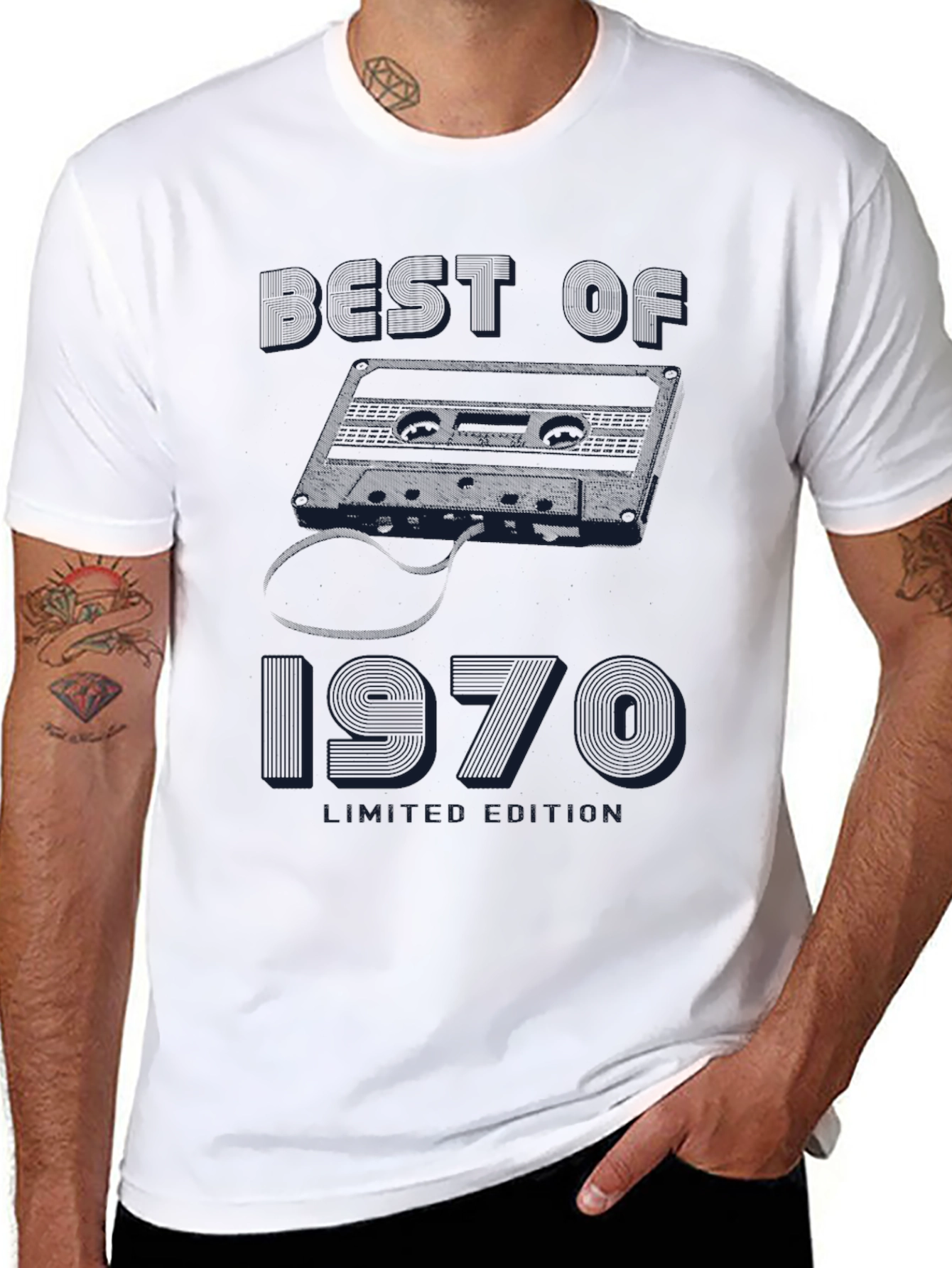 Best Of 1970 Limited Edition Cassette Tape T-Shirt