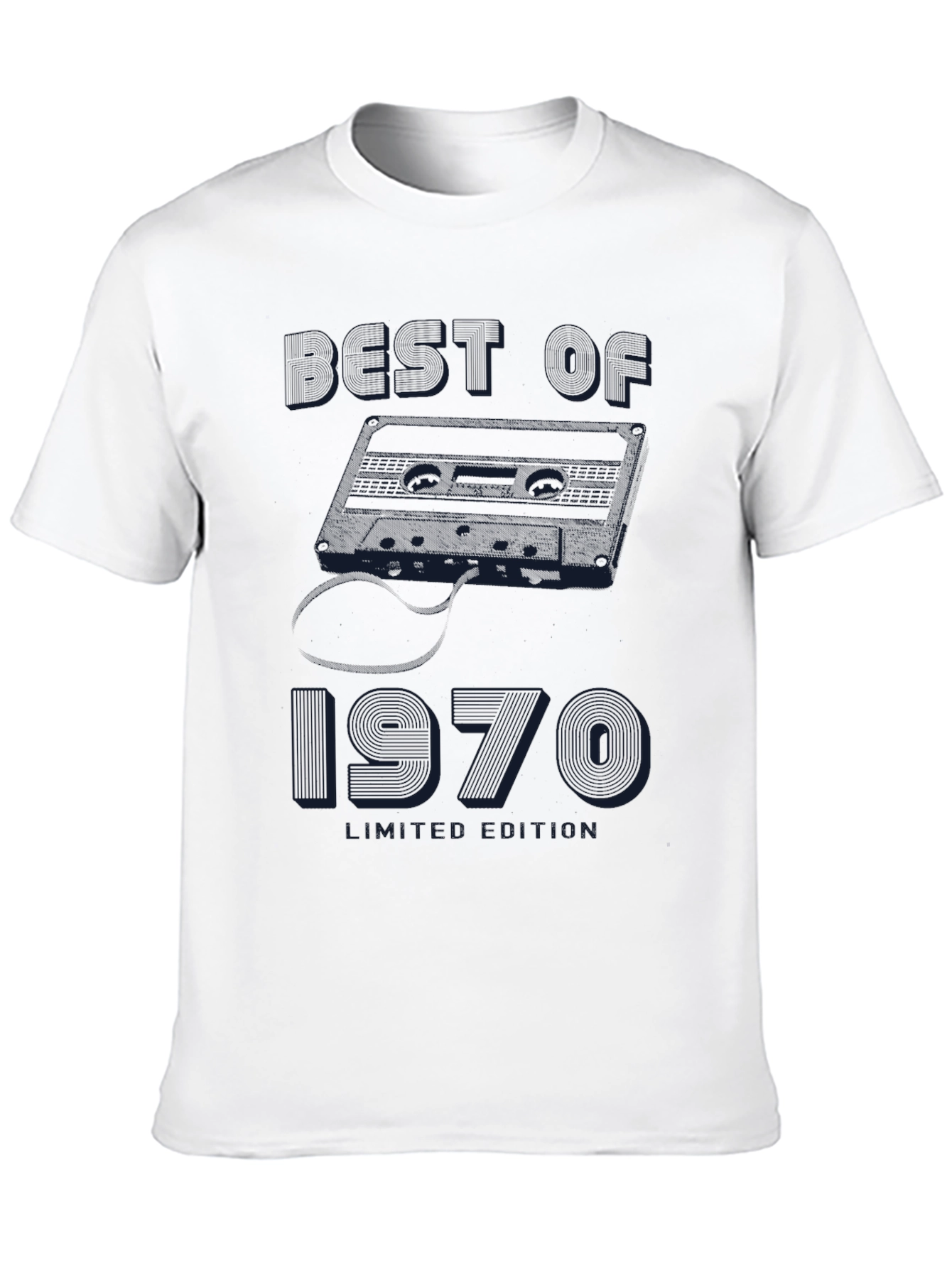 Best Of 1970 Limited Edition Cassette Tape T-Shirt