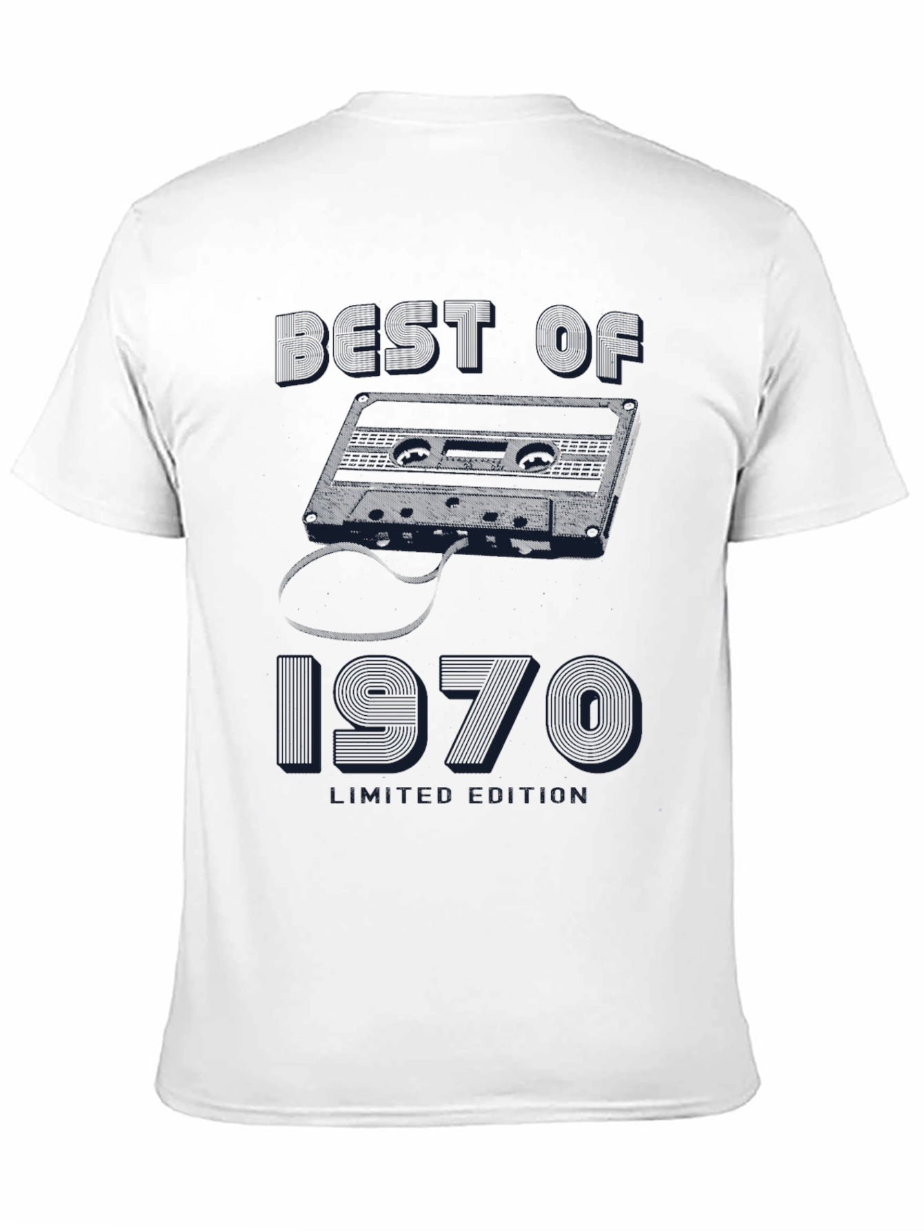 Best Of 1970 Limited Edition Cassette Tape T-Shirt
