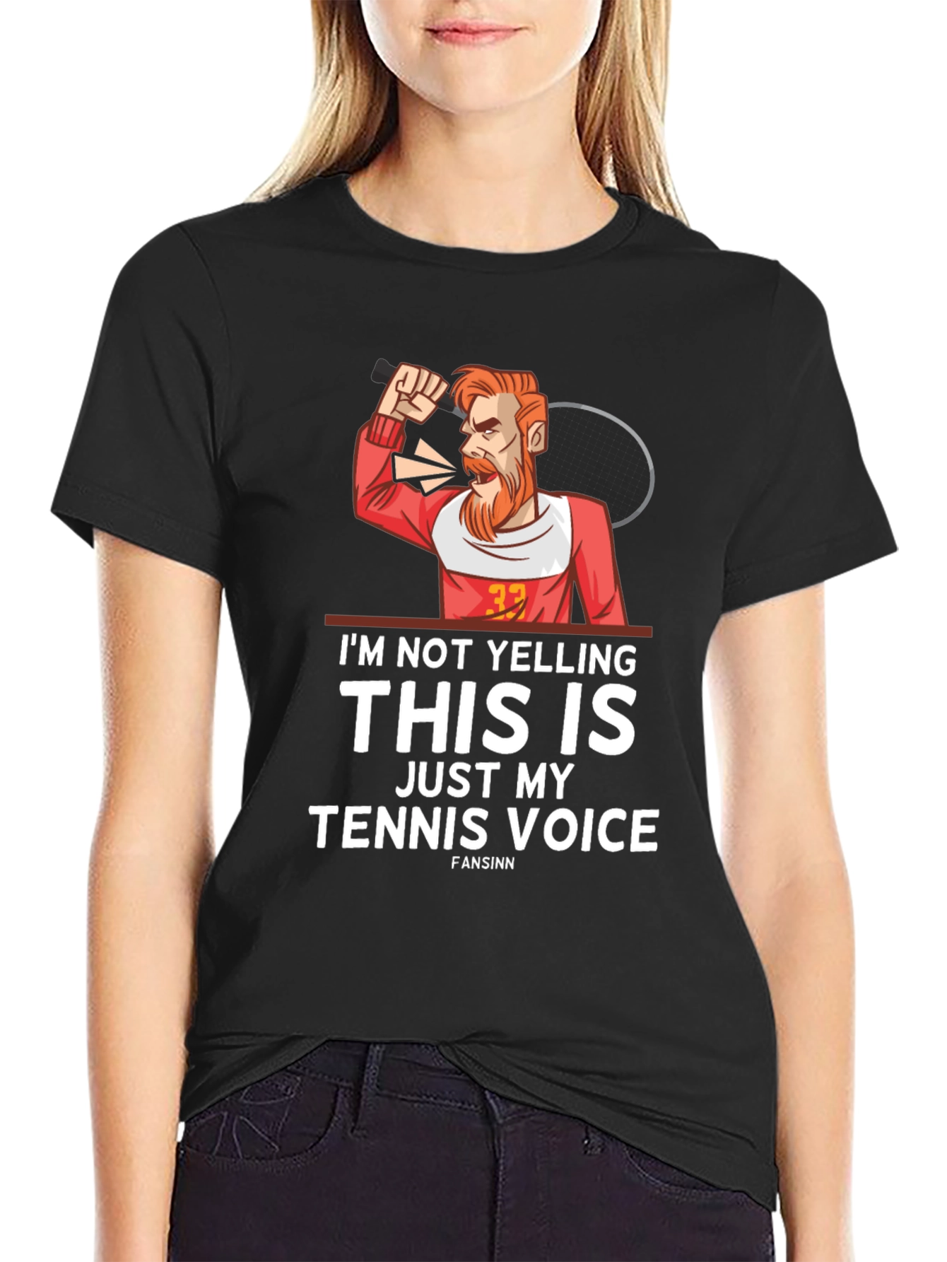 Tennis Voice Graphic T-Shirt