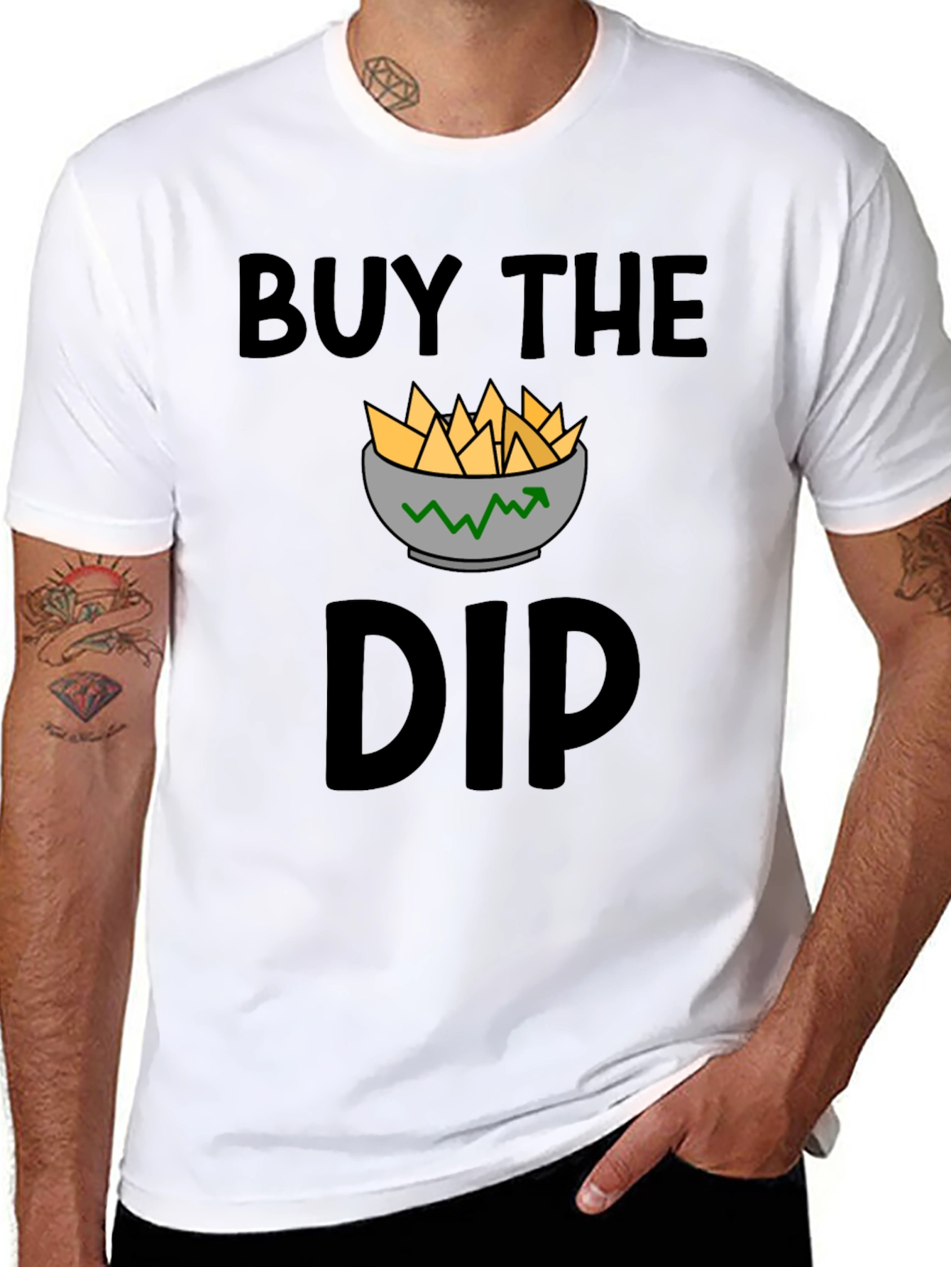 Buy the Dip T-Shirt - Investment Humor Apparel
