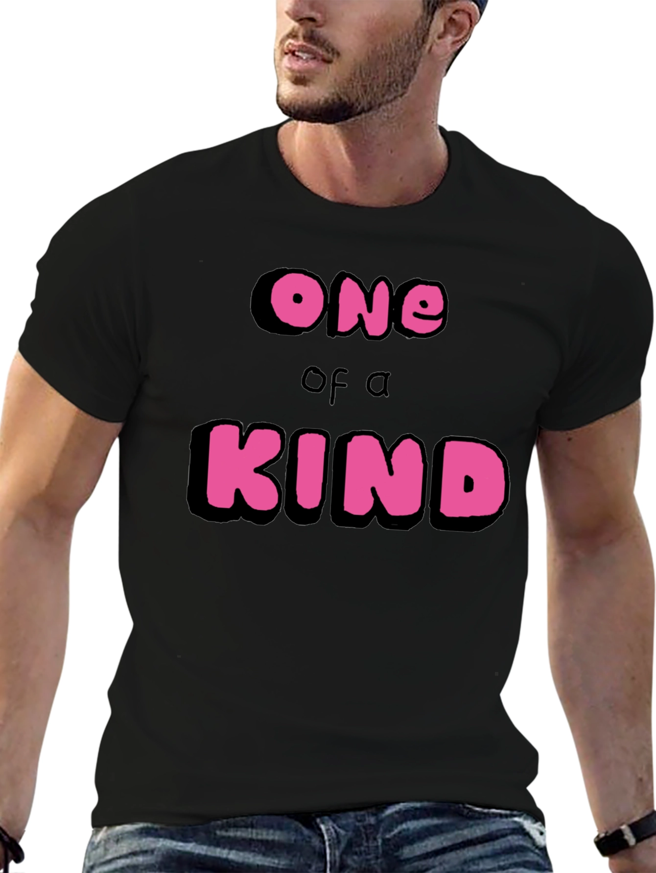 One of a Kind Black Graphic Tee