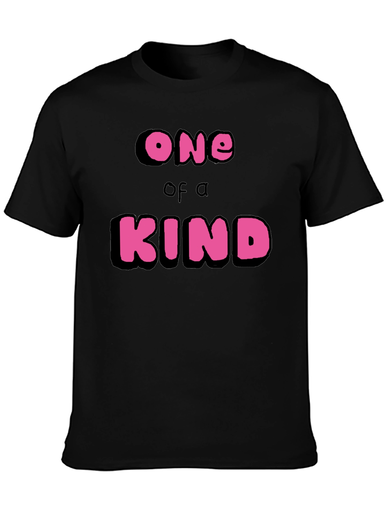 One of a Kind Black Graphic Tee