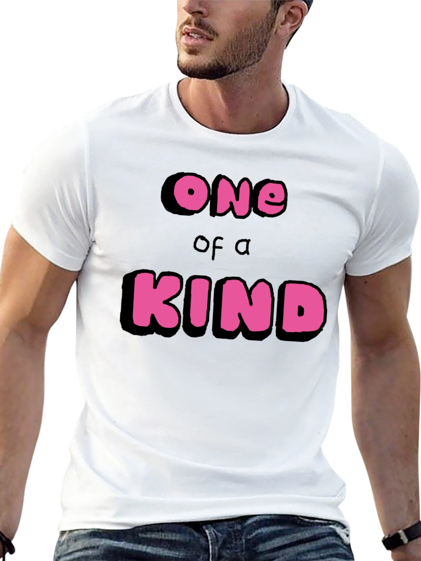 One of a Kind Black Graphic Tee