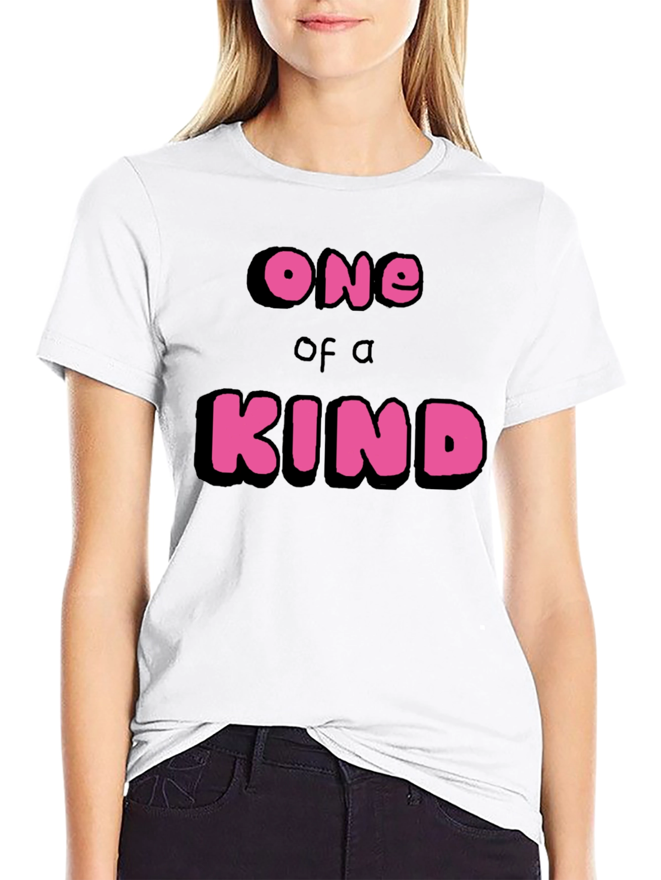 One of a Kind Black Graphic Tee