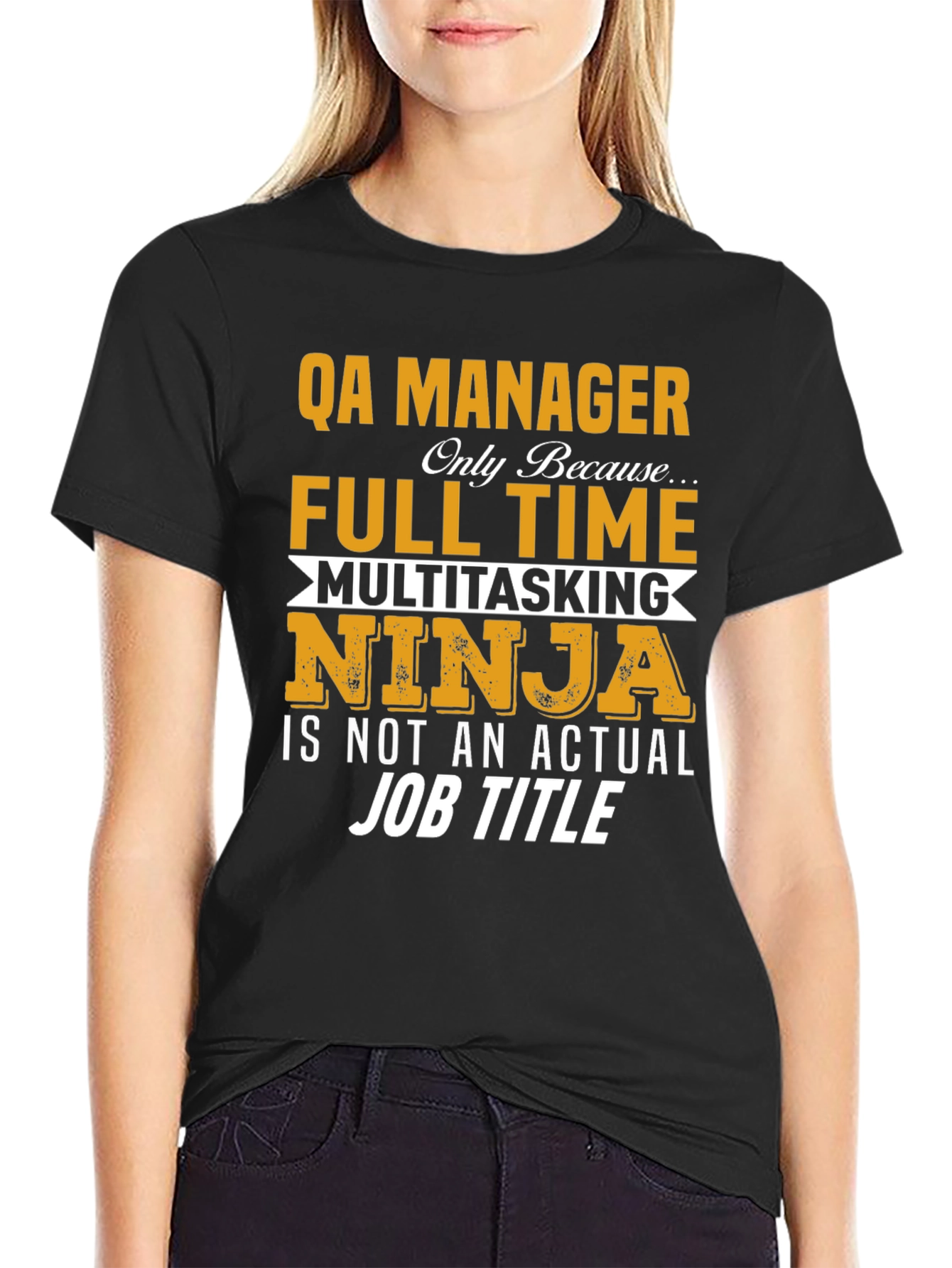 QA Manager Multitasking Ninja T-Shirt