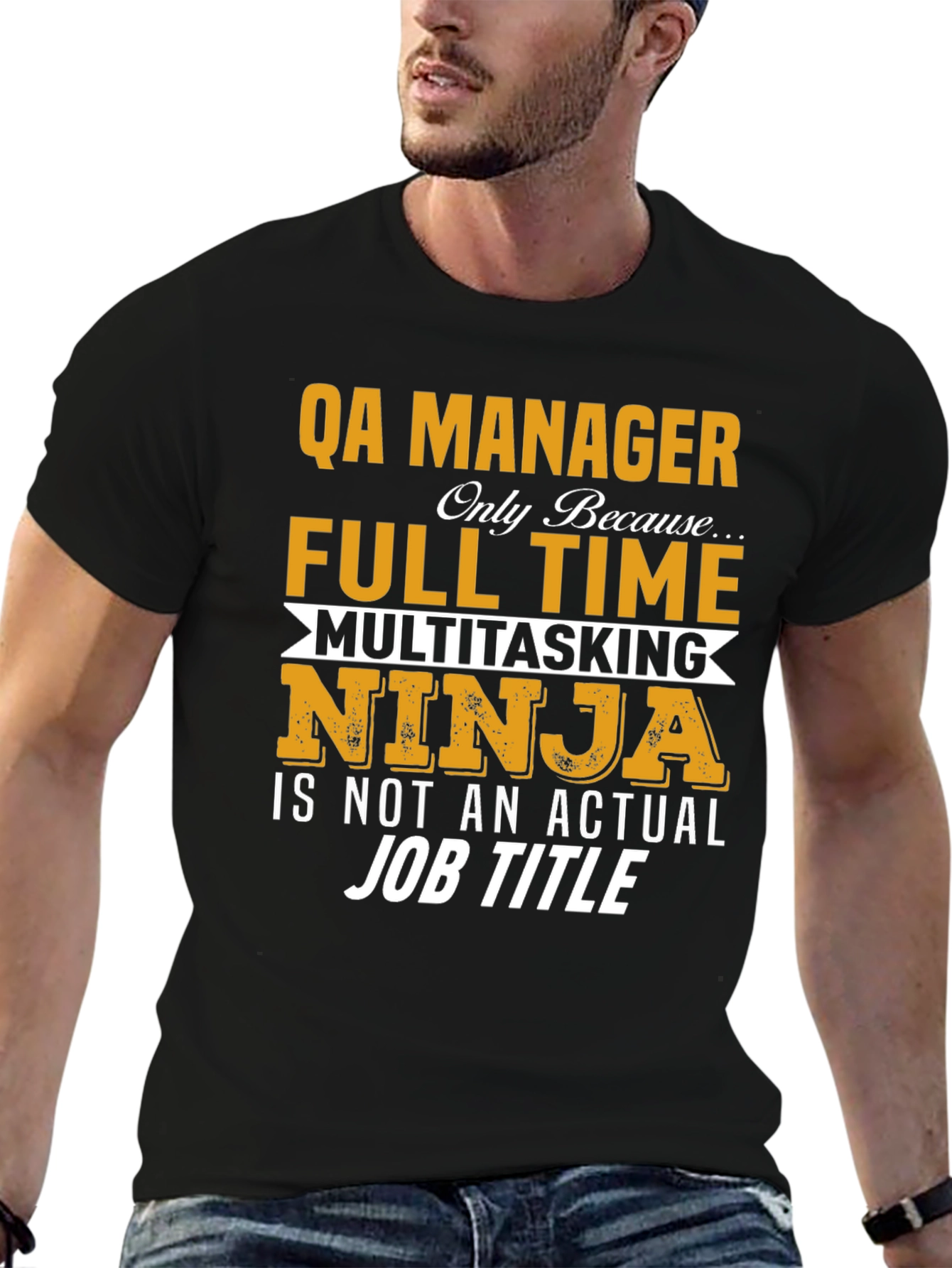 QA Manager Multitasking Ninja T-Shirt