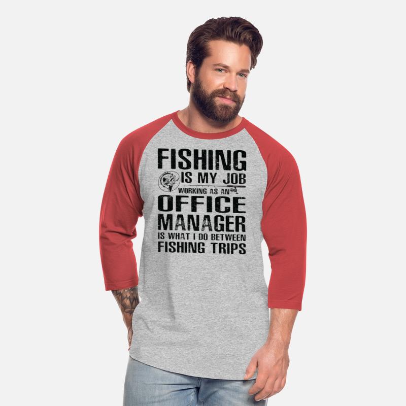 Office Manager Funny Fishing