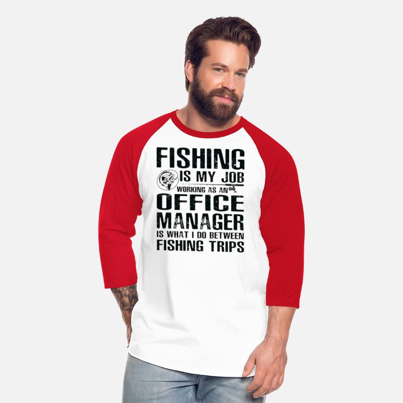 Office Manager Funny Fishing