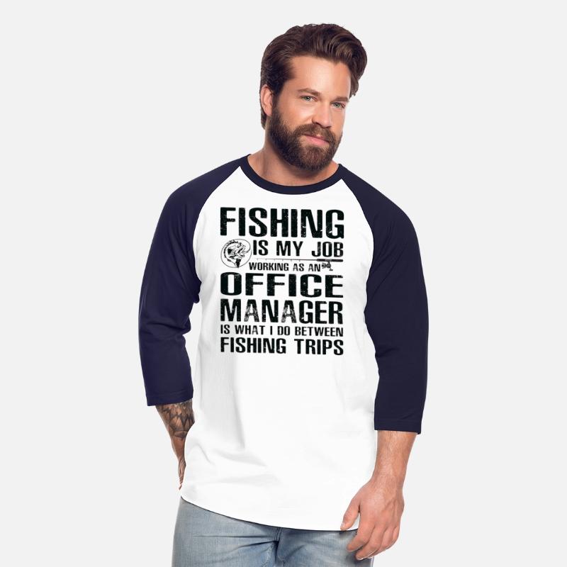 Office Manager Funny Fishing