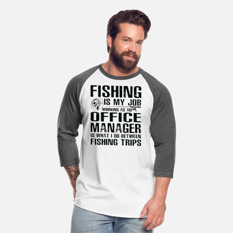 Office Manager Funny Fishing